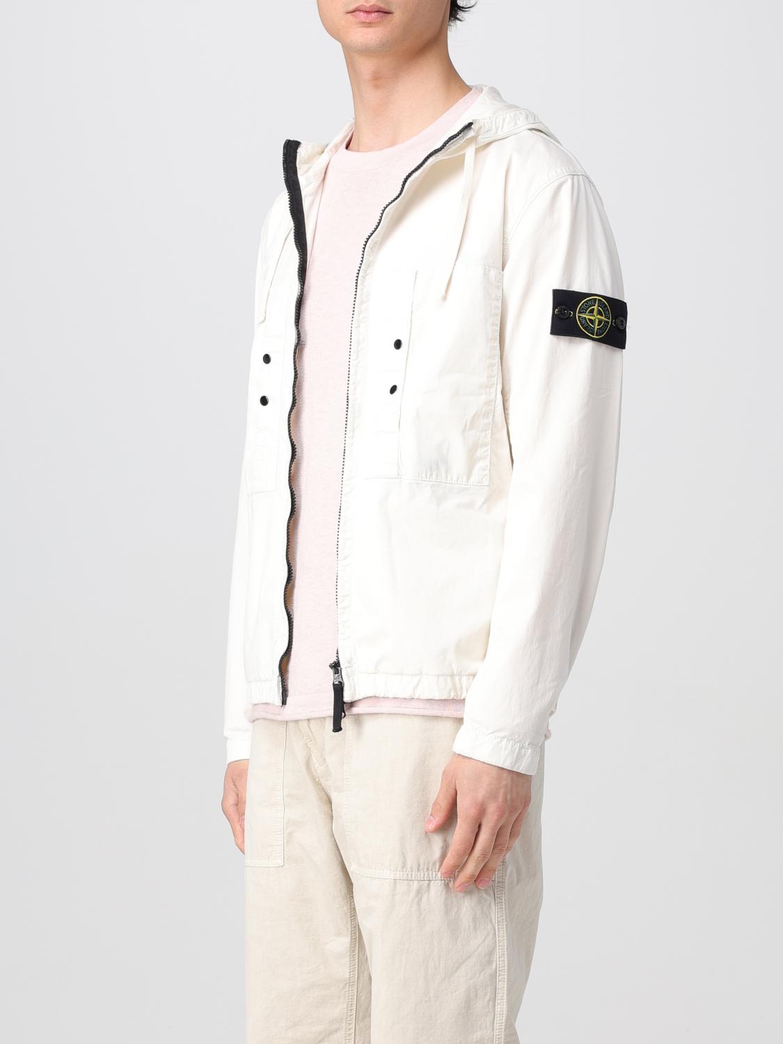 STONE ISLAND КУРТКА: Куртка Мужское Stone Island, Слоновая Кость - Img 4
