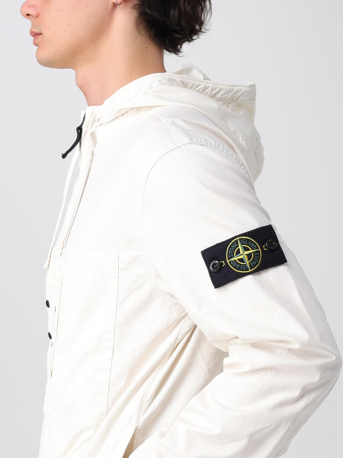 STONE ISLAND КУРТКА: Куртка Мужское Stone Island, Слоновая Кость - Img 5
