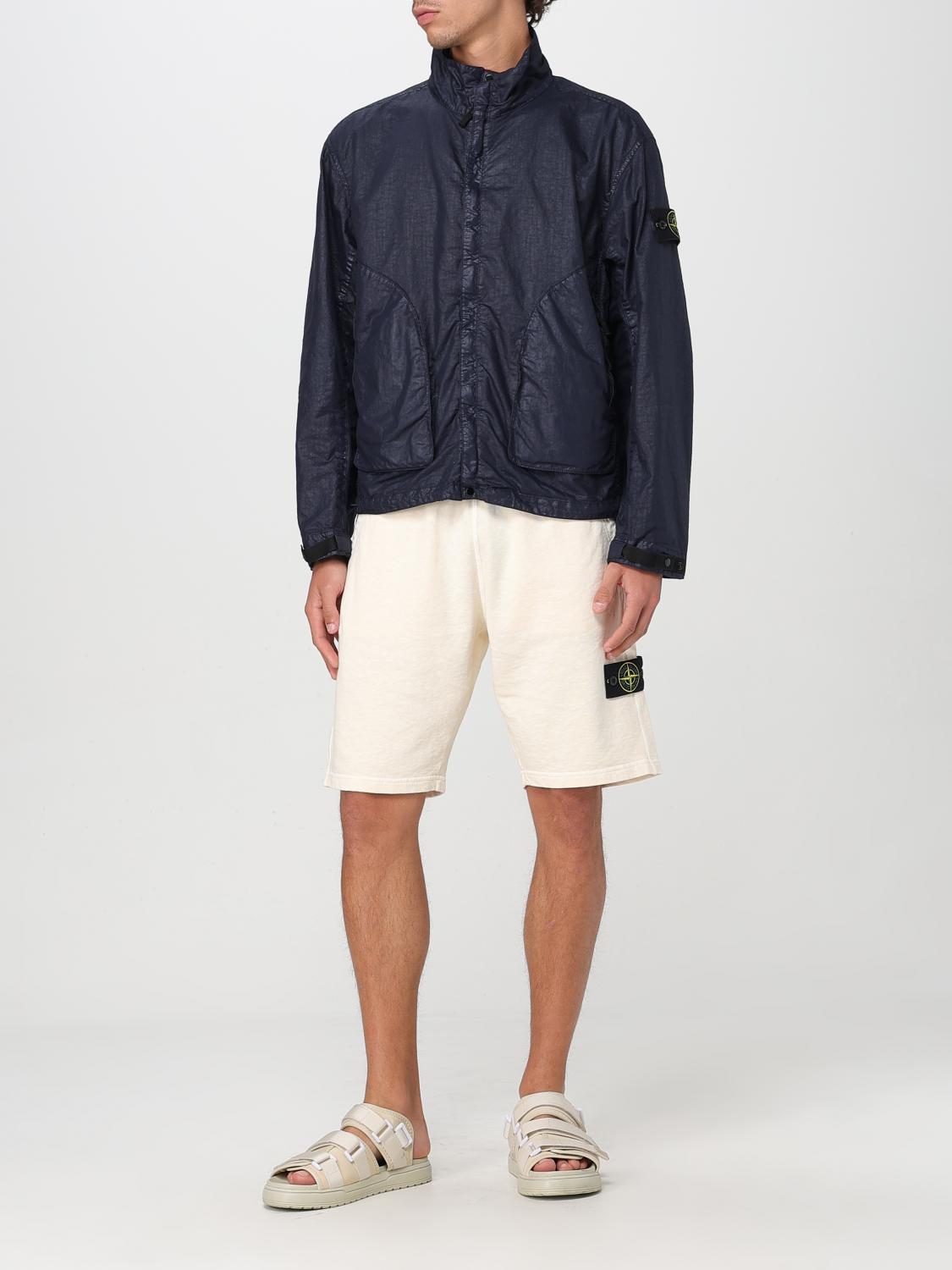 STONE ISLAND 재킷: 재킷 남성 Stone Island, 블루 - Img 2