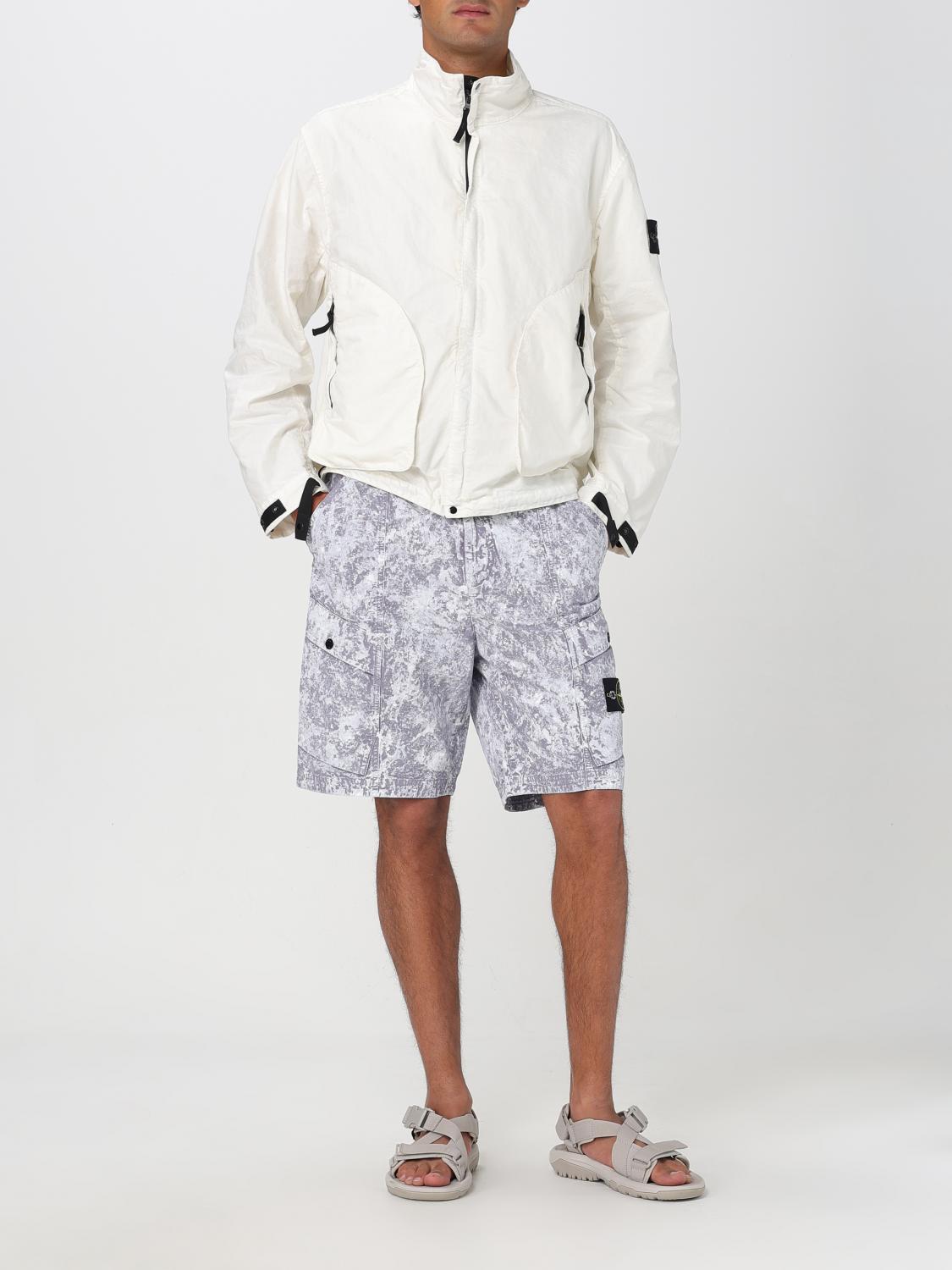 STONE ISLAND ジャケット: ジャケット メンズ Stone Island, アイボリー - Img 2