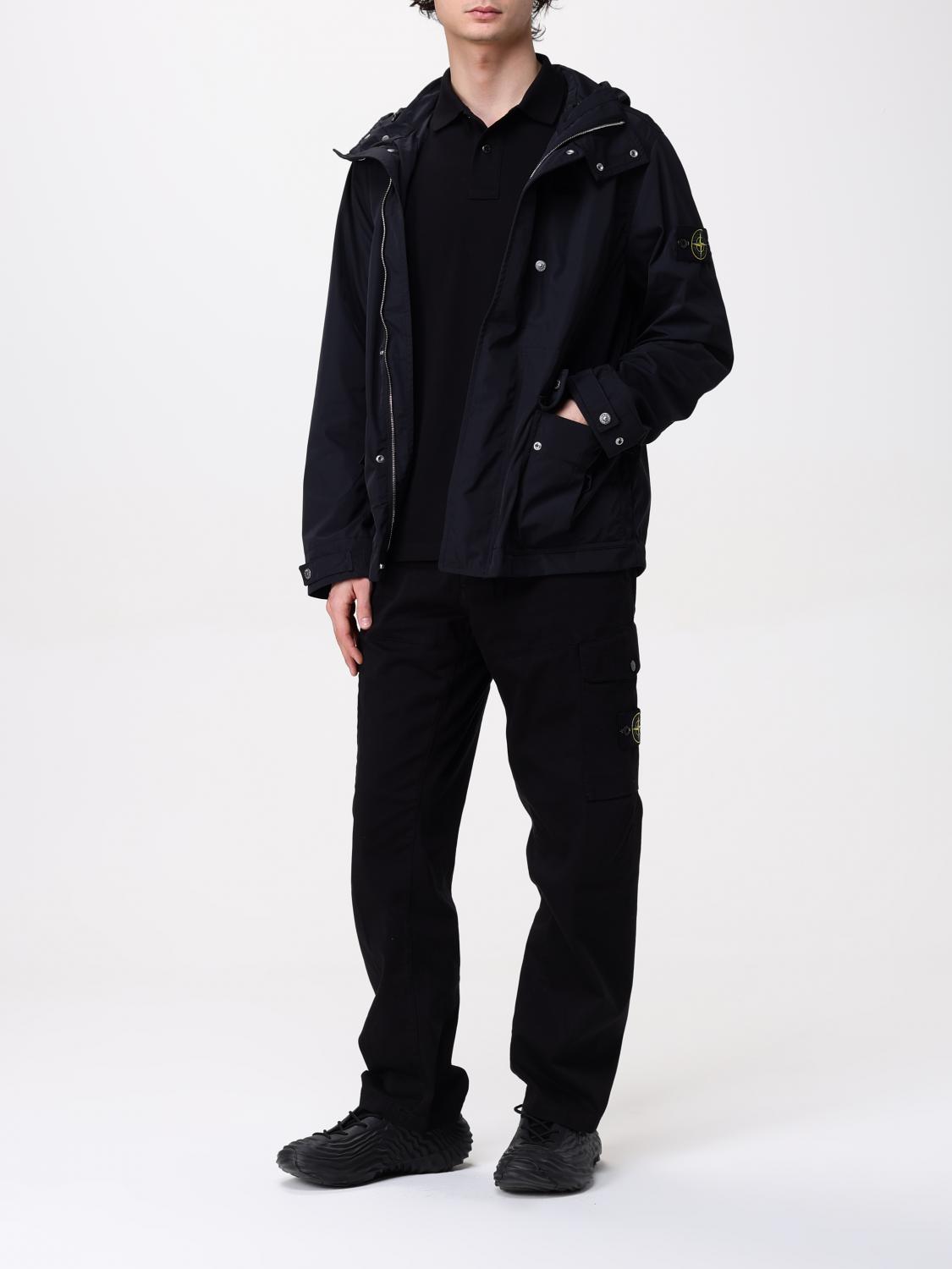 STONE ISLAND CHAQUETA: Chaqueta hombre Stone Island, Negro - Img 2