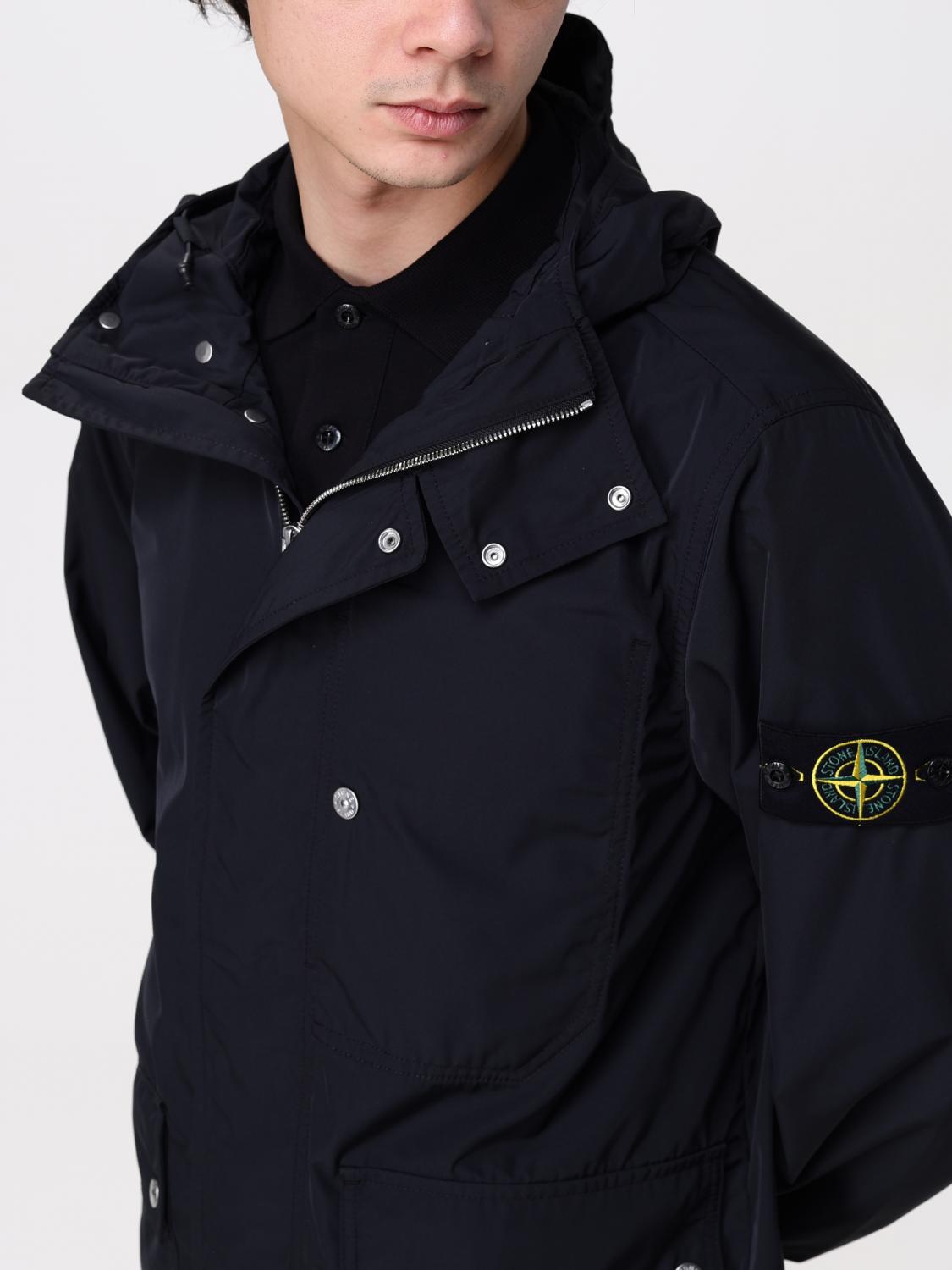 STONE ISLAND CHAQUETA: Chaqueta hombre Stone Island, Negro - Img 5