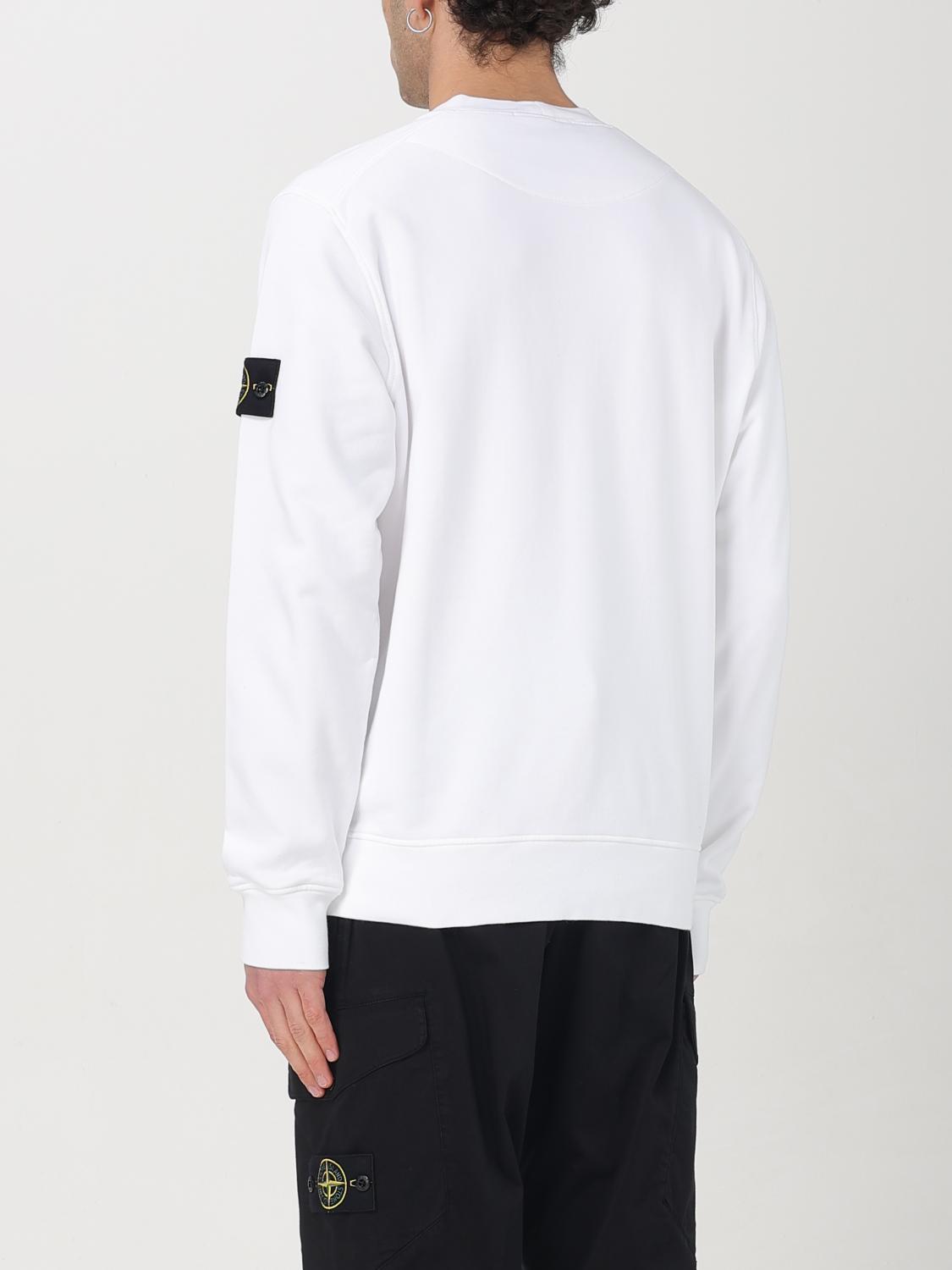 STONE ISLAND SWEATSHIRT: Sweatshirt herren Stone Island, Weiß - Img 3