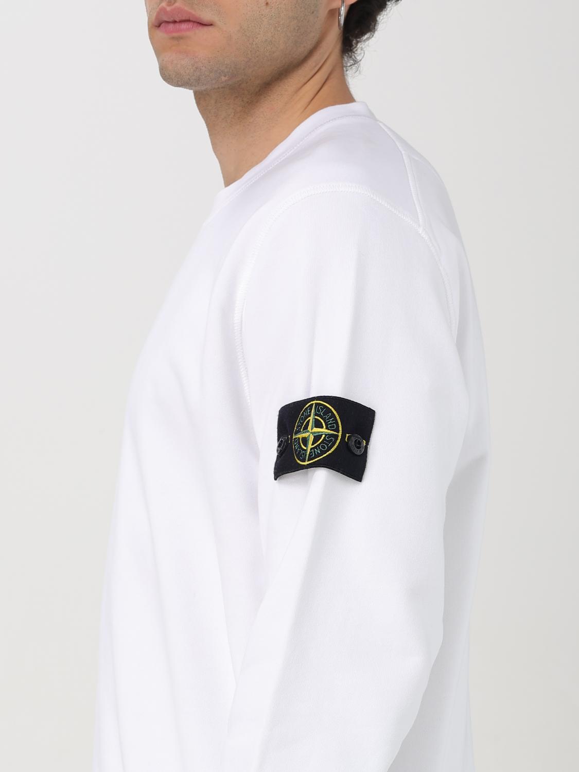 STONE ISLAND SWEATSHIRT: Sweatshirt herren Stone Island, Weiß - Img 5