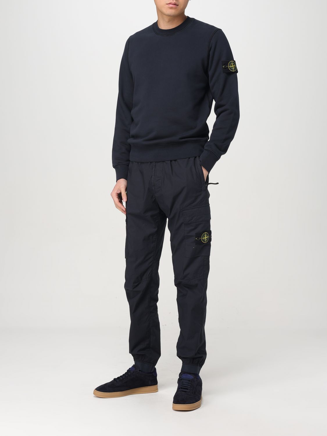 STONE ISLAND SUDADERA: Sudadera hombre Stone Island, Azul Oscuro - Img 2