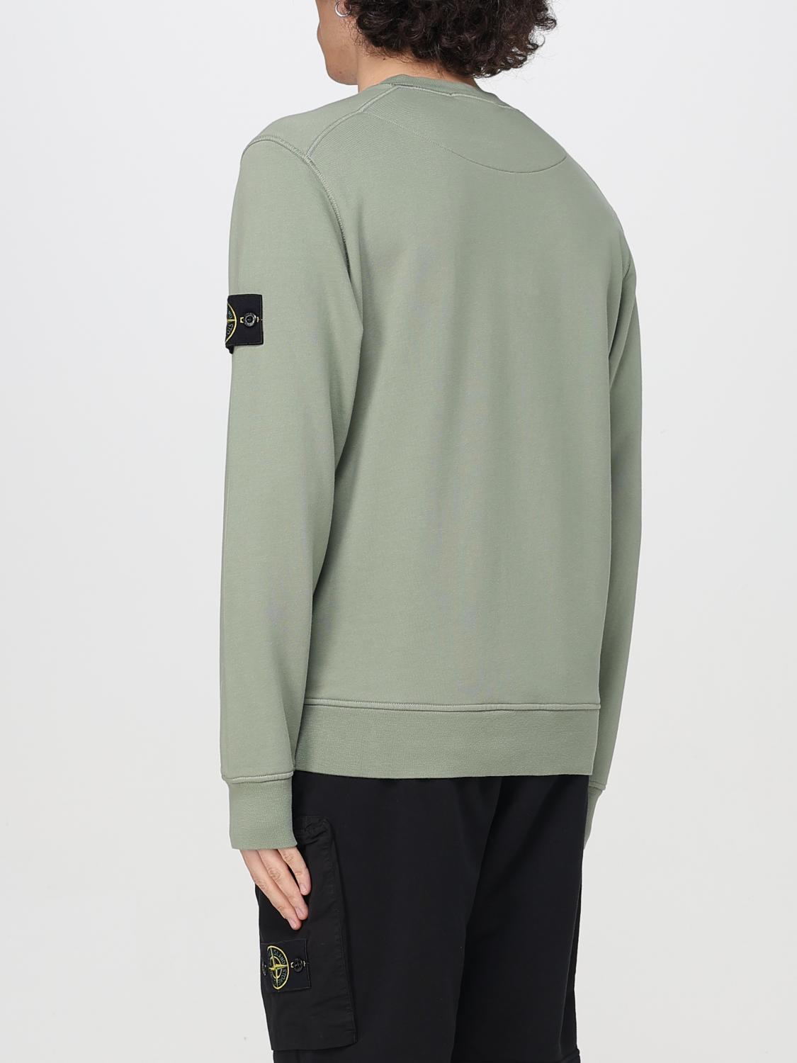 STONE ISLAND SUDADERA: Sudadera hombre Stone Island, Verde Salvia - Img 3