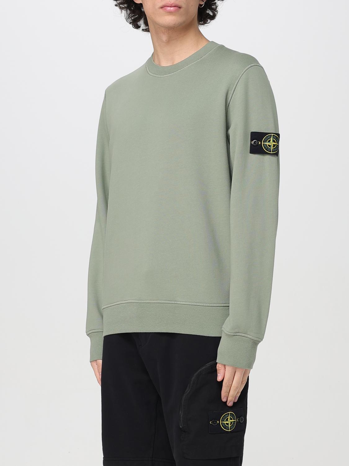 STONE ISLAND SUDADERA: Sudadera hombre Stone Island, Verde Salvia - Img 4