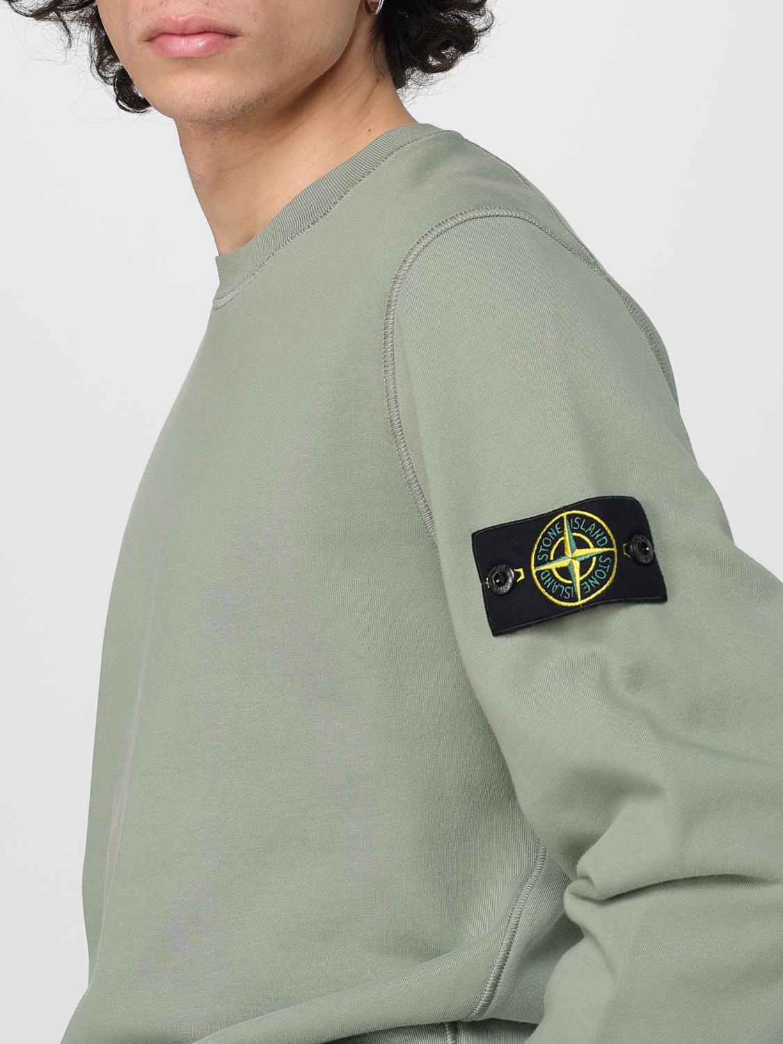 STONE ISLAND SUDADERA: Sudadera hombre Stone Island, Verde Salvia - Img 5