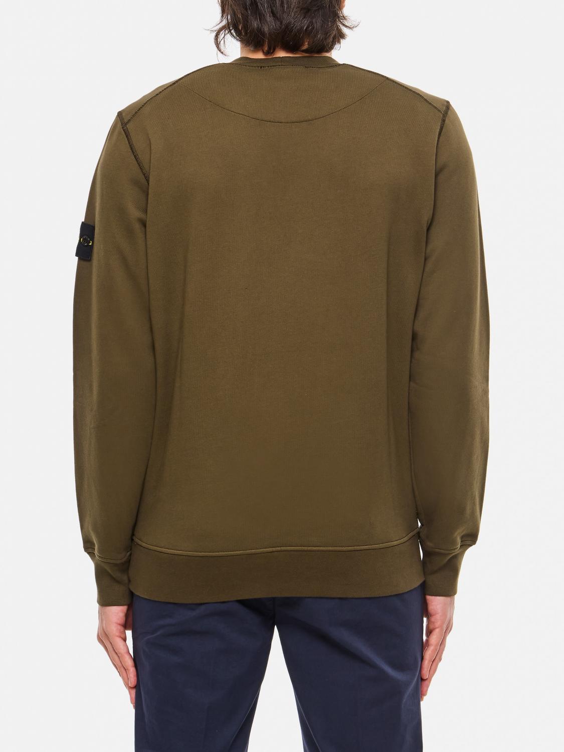 STONE ISLAND SUDADERA: Sudadera hombre Stone Island, Verde Bosque - Img 3