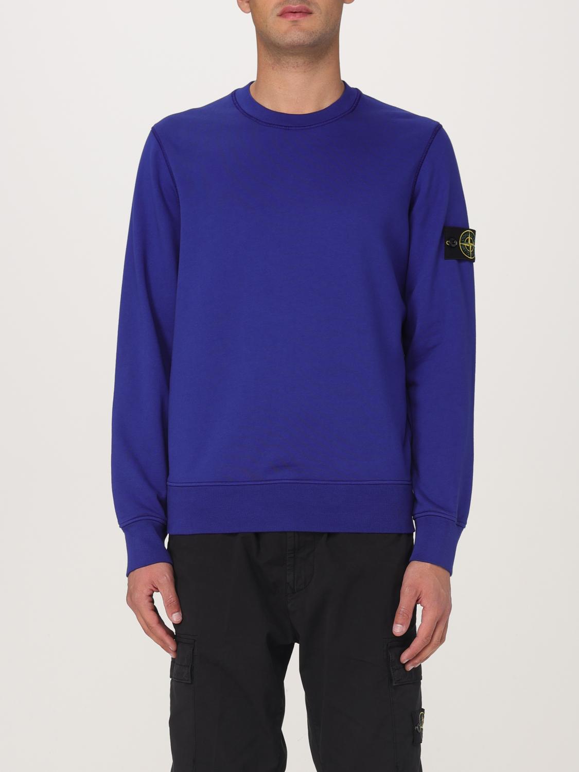 STONE ISLAND SUDADERA: Sudadera hombre Stone Island, Royal Blue - Img 1
