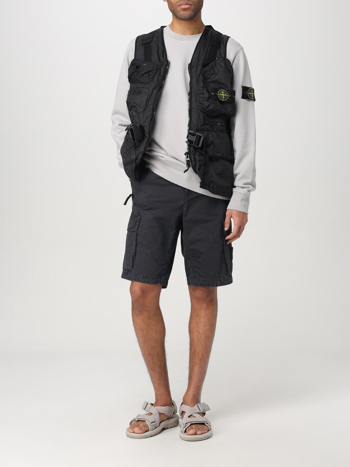 STONE ISLAND SUDADERA: Sudadera hombre Stone Island, Gris 1 - Img 2