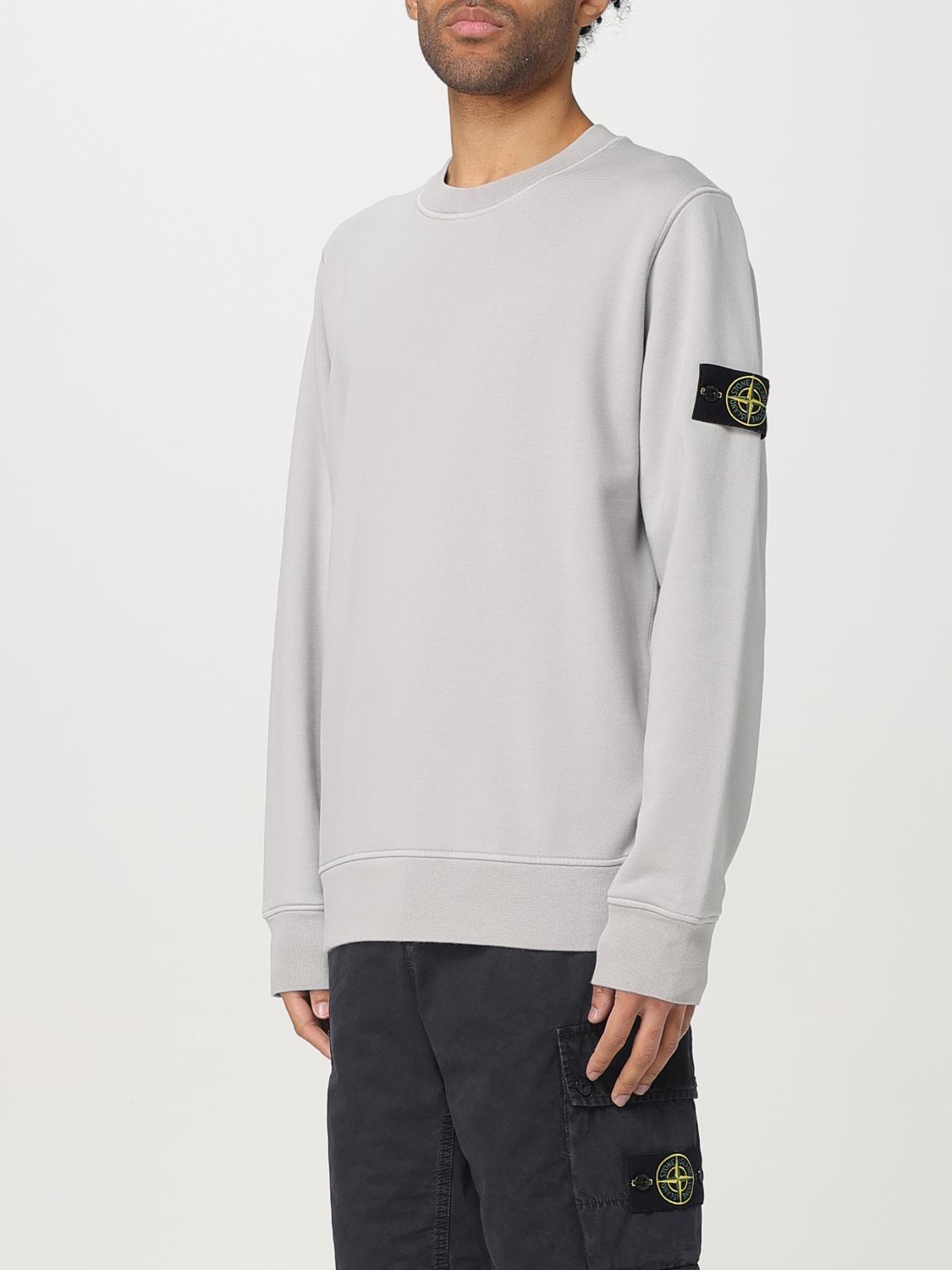 STONE ISLAND SUDADERA: Sudadera hombre Stone Island, Gris 1 - Img 4