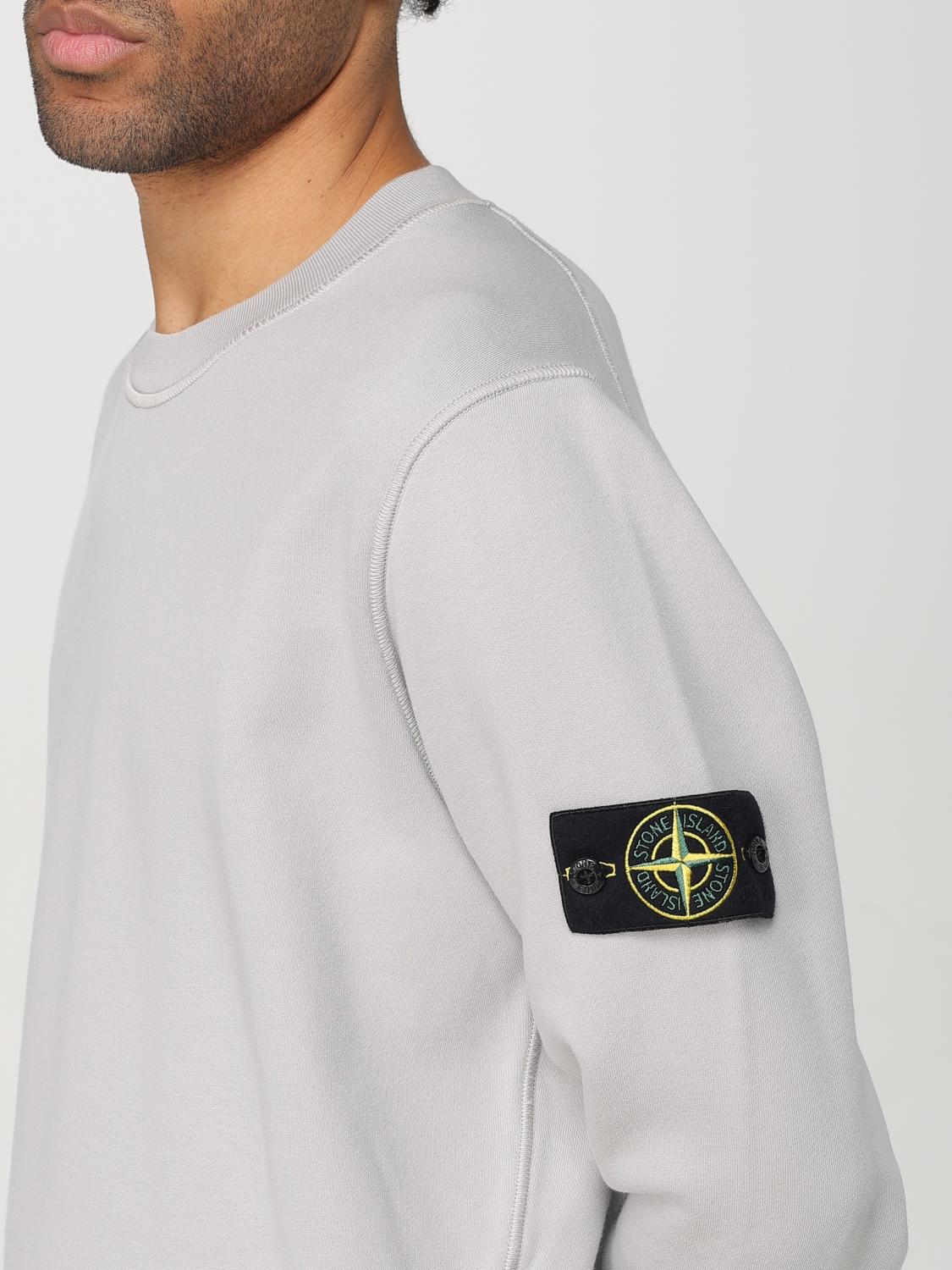 STONE ISLAND SUDADERA: Sudadera hombre Stone Island, Gris 1 - Img 5