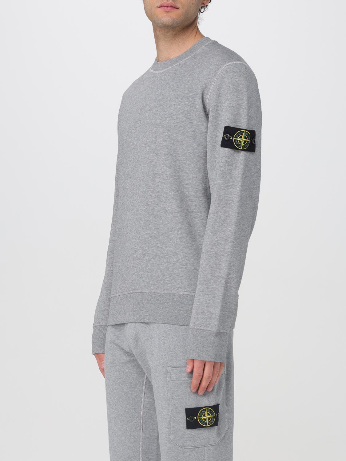 STONE ISLAND SUDADERA: Sudadera hombre Stone Island, Gris 2 - Img 4