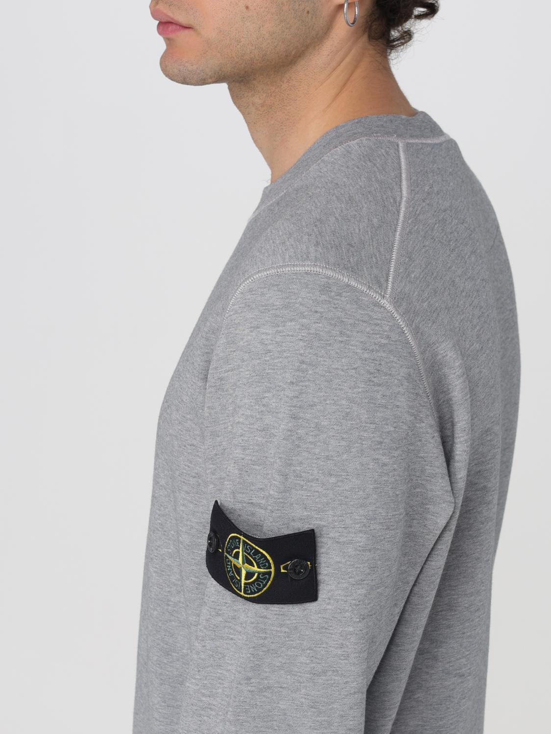 STONE ISLAND SUDADERA: Sudadera hombre Stone Island, Gris 2 - Img 5