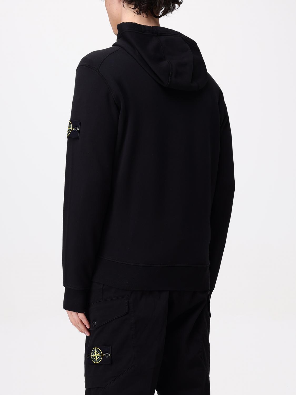 STONE ISLAND SUDADERA: Sudadera hombre Stone Island, Negro - Img 3