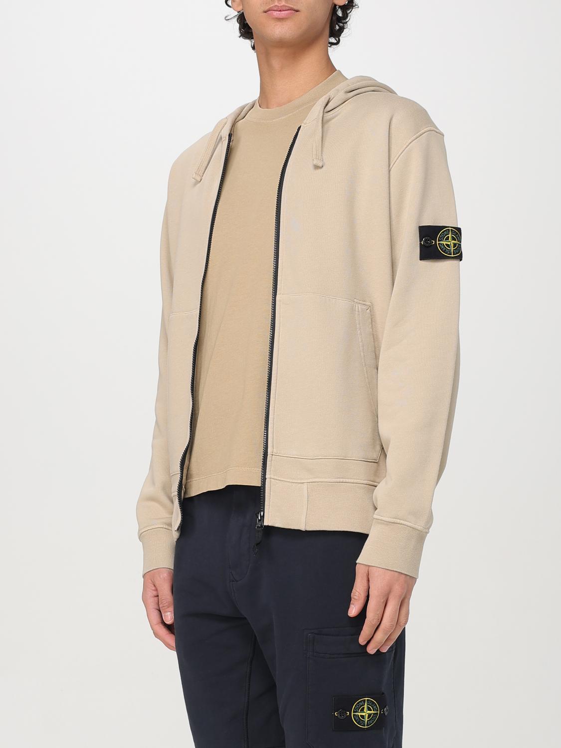 STONE ISLAND SUDADERA: Sudadera hombre Stone Island, Beige - Img 3