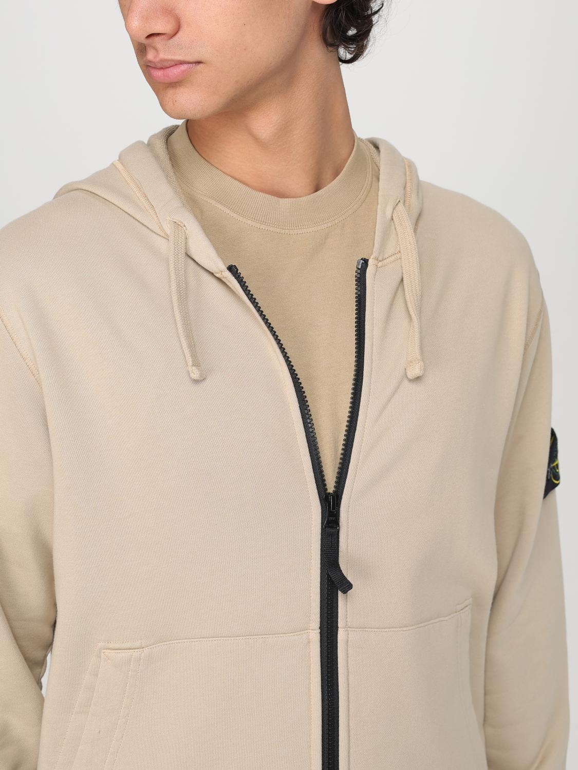 STONE ISLAND SUDADERA: Sudadera hombre Stone Island, Beige - Img 4