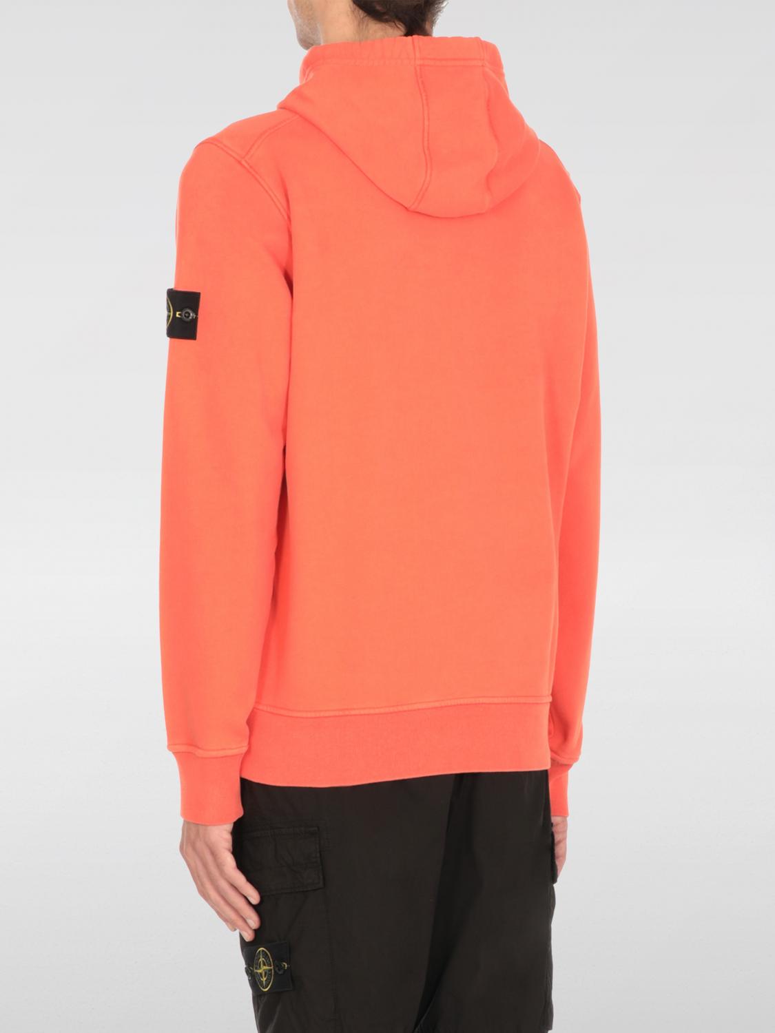 STONE ISLAND SUDADERA: Sudadera hombre Stone Island, Naranja - Img 2