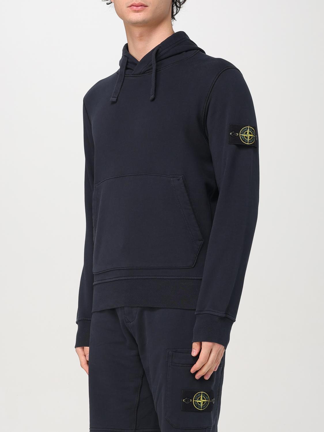 STONE ISLAND ТОЛСТОВКА: Толстовка Мужское Stone Island, Синий - Img 4