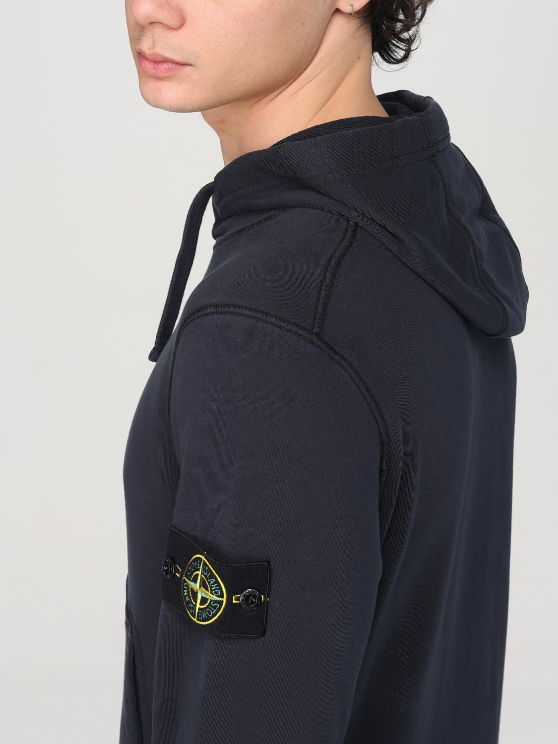 STONE ISLAND ТОЛСТОВКА: Толстовка Мужское Stone Island, Синий - Img 5