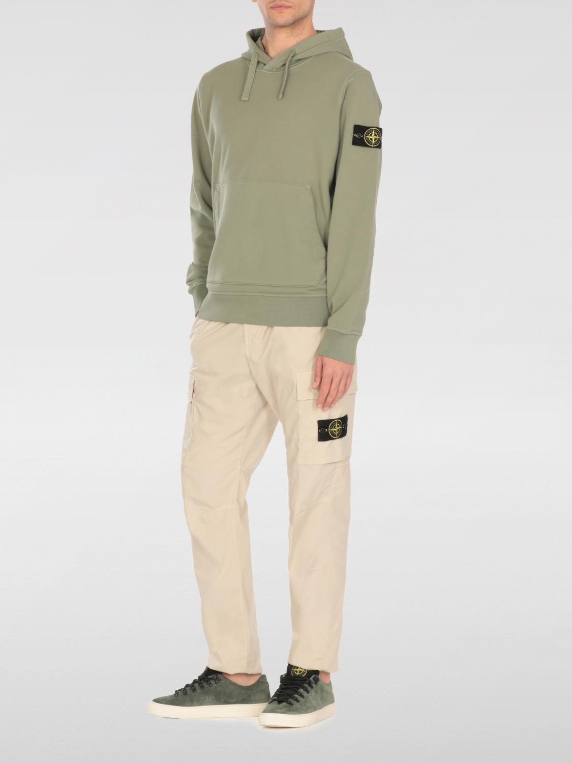 STONE ISLAND SUDADERA: Sudadera hombre Stone Island, Verde Lima - Img 2