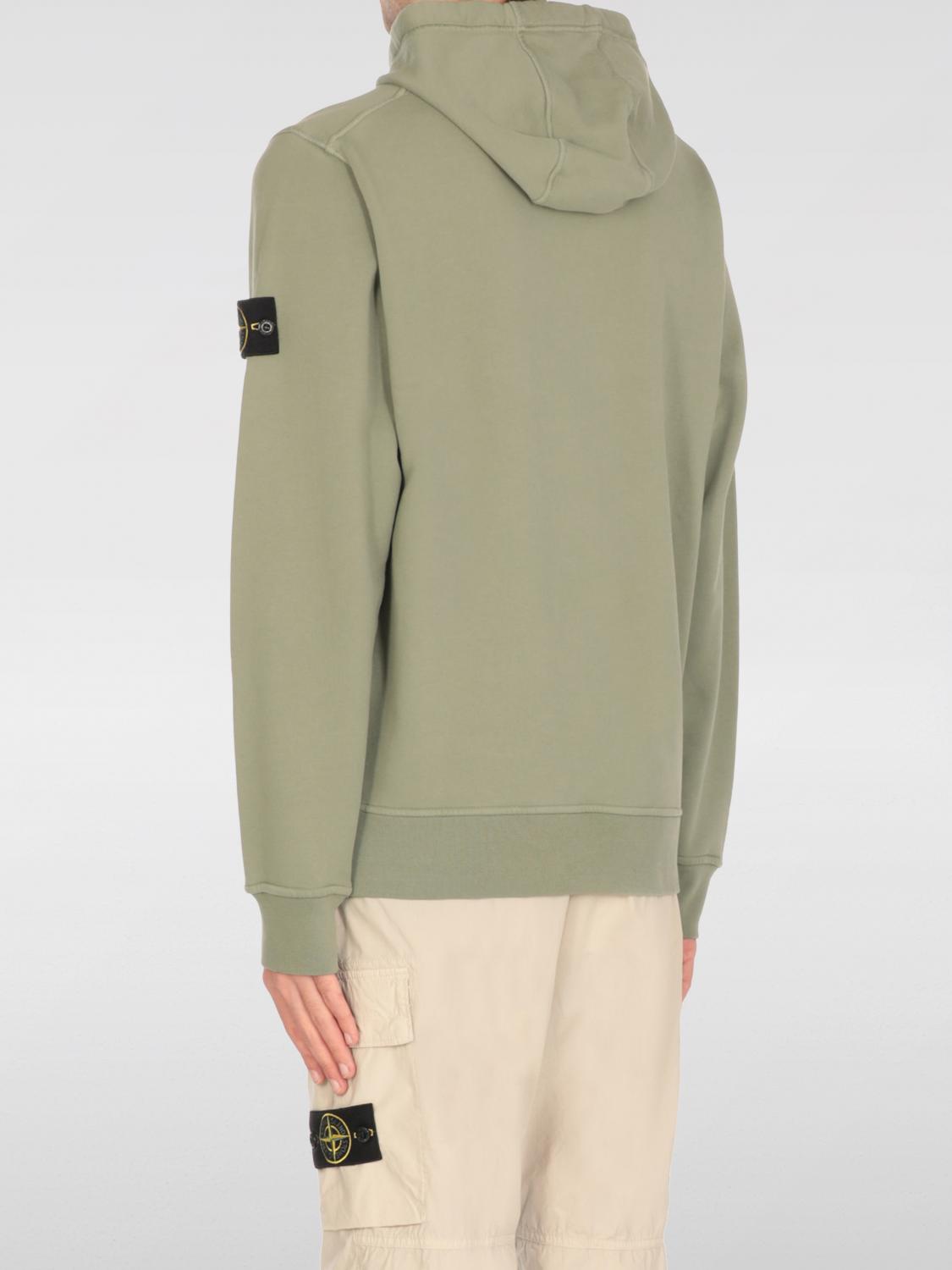 STONE ISLAND SUDADERA: Sudadera hombre Stone Island, Verde Lima - Img 3