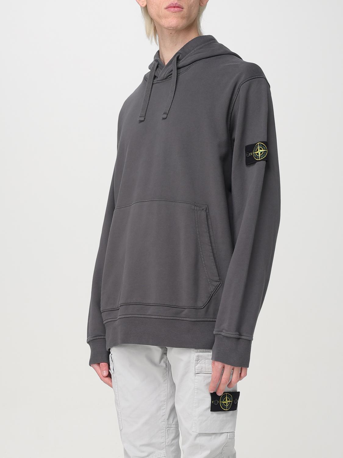 STONE ISLAND SUDADERA: Sudadera hombre Stone Island, Carbón - Img 4