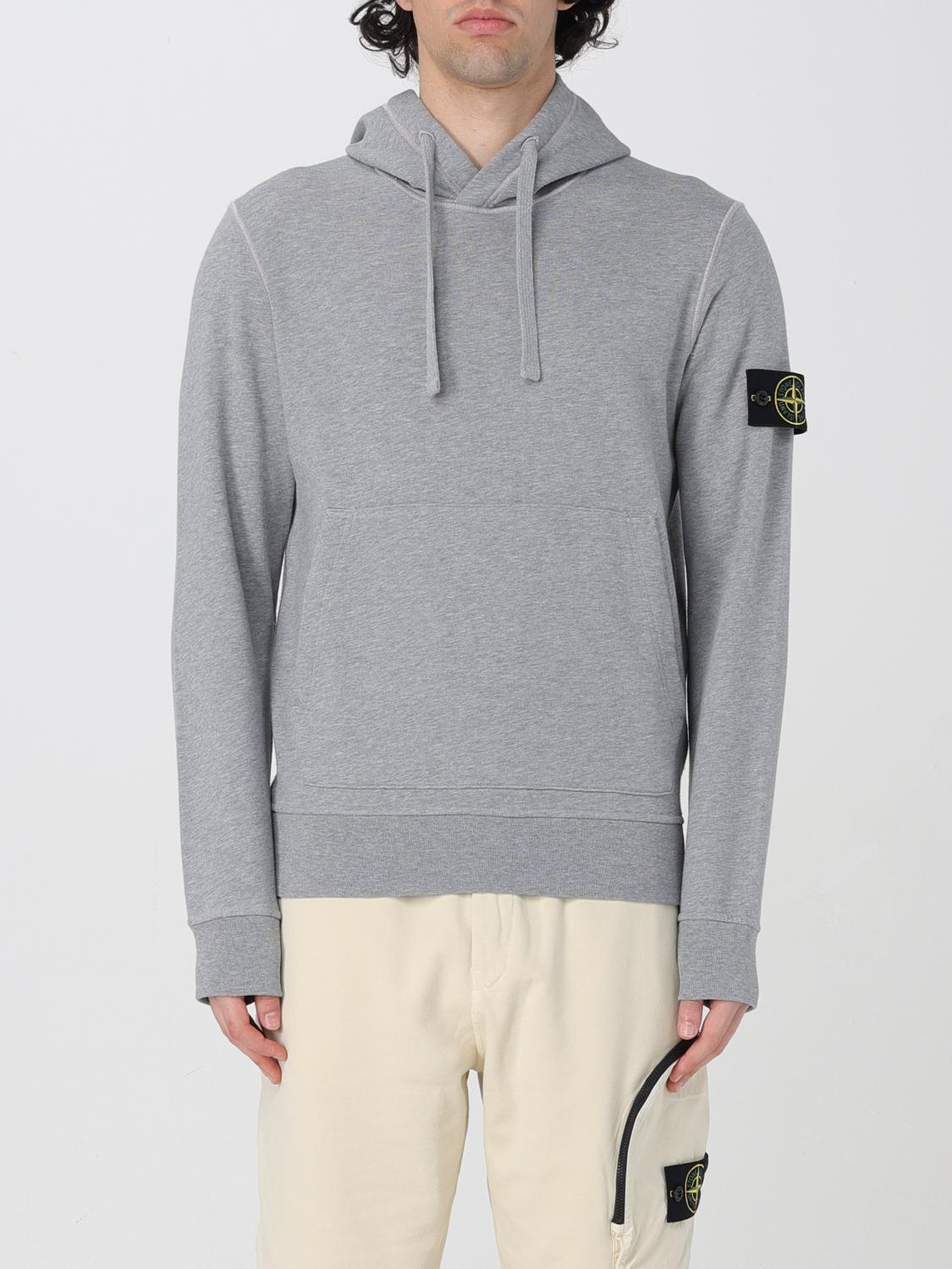 STONE ISLAND SUDADERA: Sudadera hombre Stone Island, Gris Ratón - Img 1