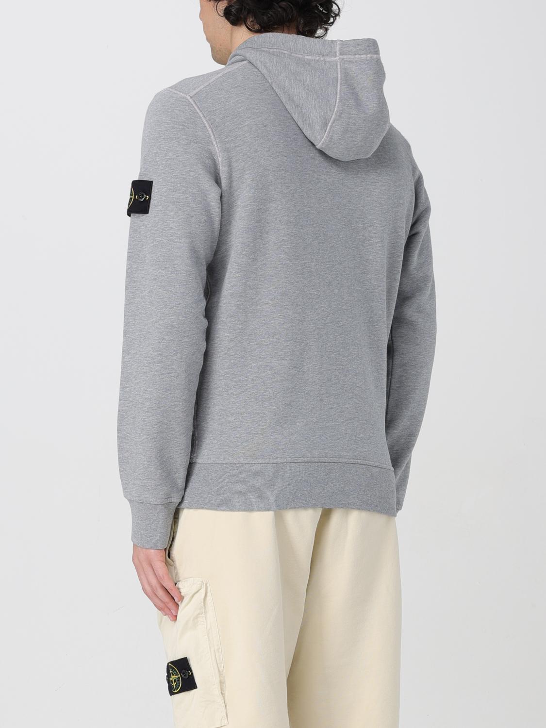 STONE ISLAND SUDADERA: Sudadera hombre Stone Island, Gris Ratón - Img 3