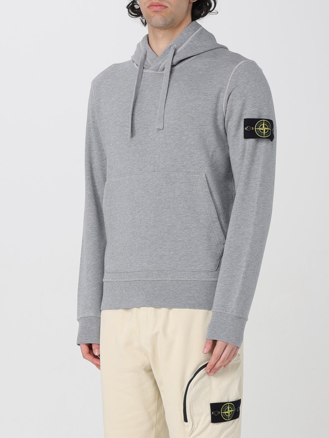 STONE ISLAND SUDADERA: Sudadera hombre Stone Island, Gris Ratón - Img 4