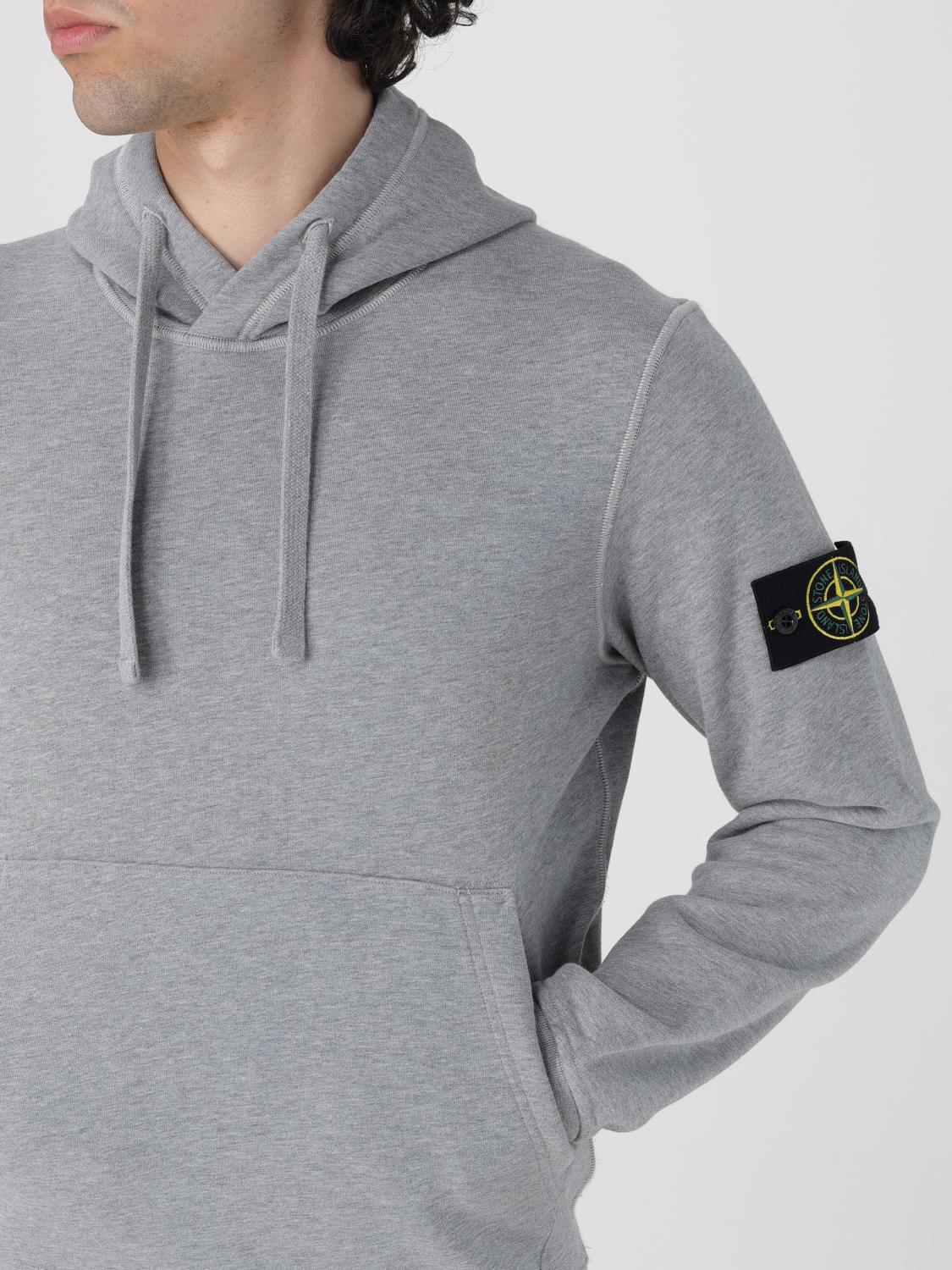 STONE ISLAND SUDADERA: Sudadera hombre Stone Island, Gris Ratón - Img 5