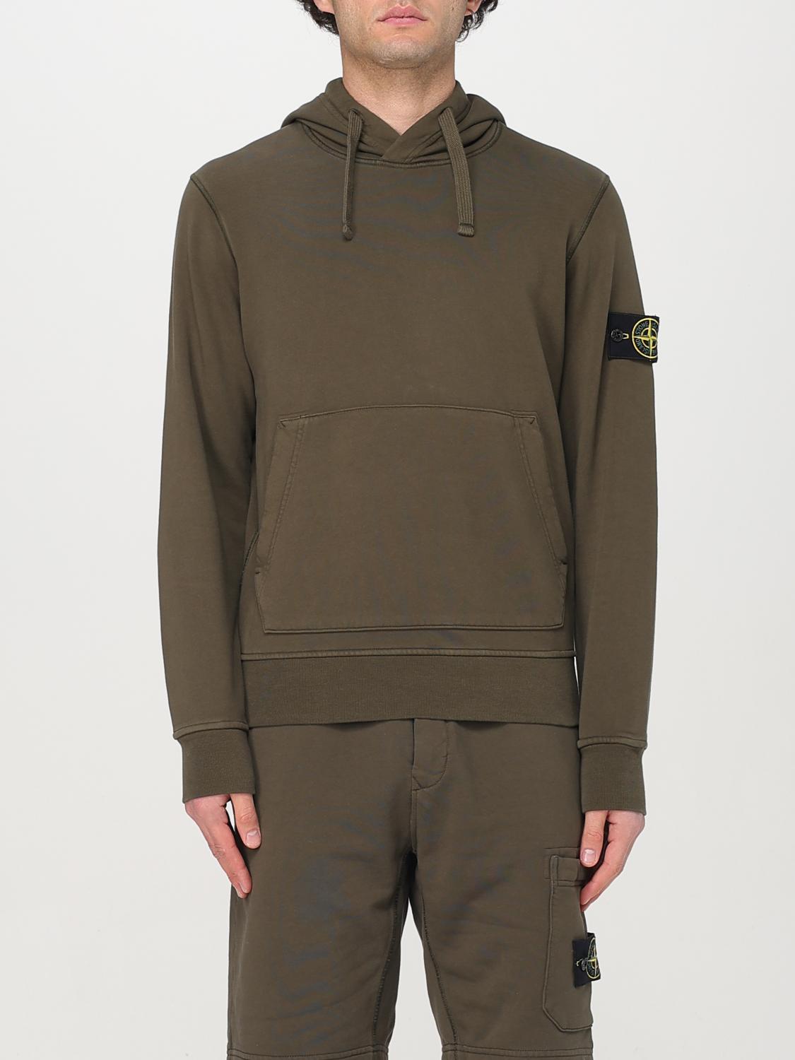 STONE ISLAND SUDADERA: Sudadera hombre Stone Island, Militar - Img 1