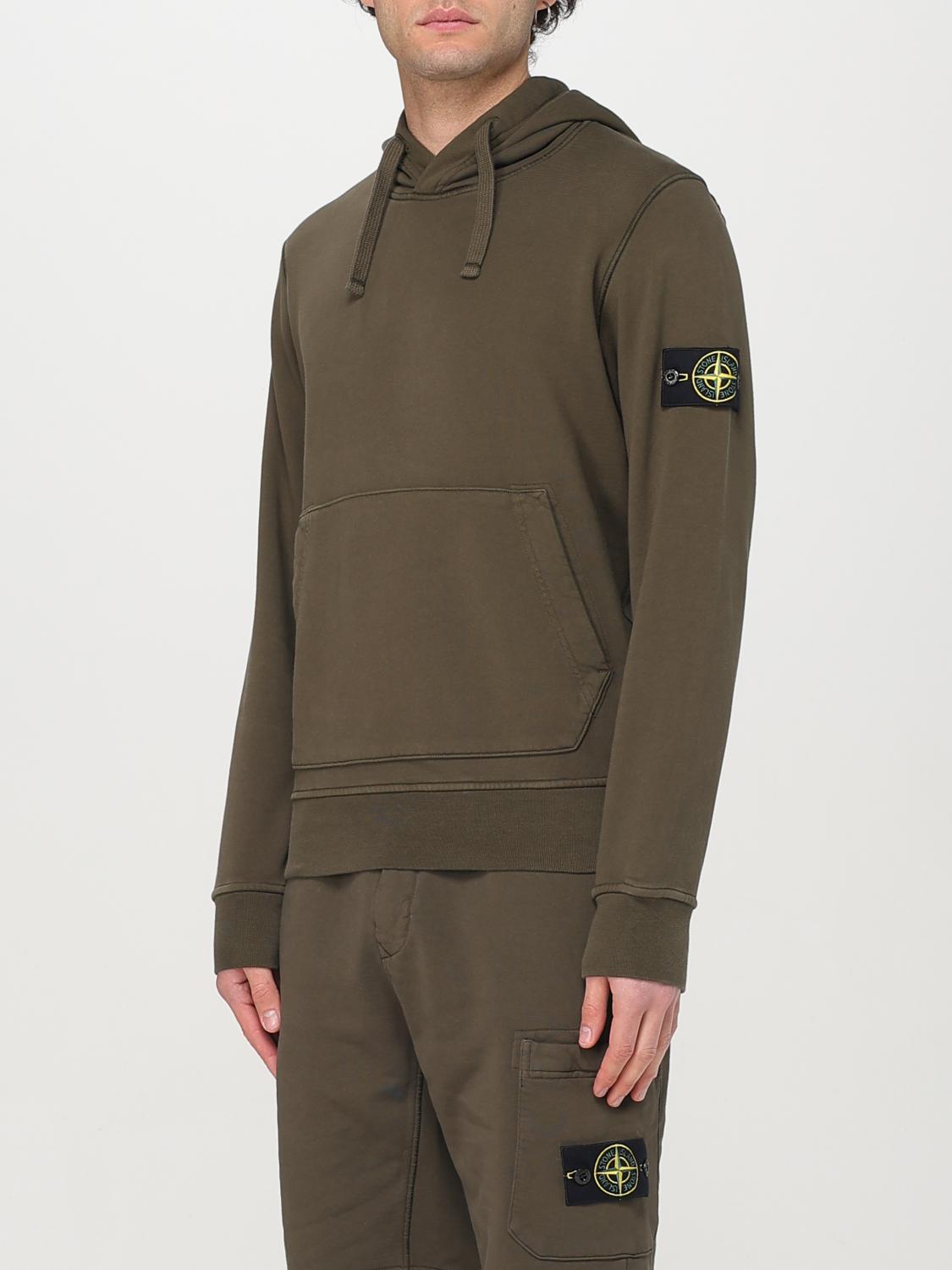 STONE ISLAND SUDADERA: Sudadera hombre Stone Island, Militar - Img 4