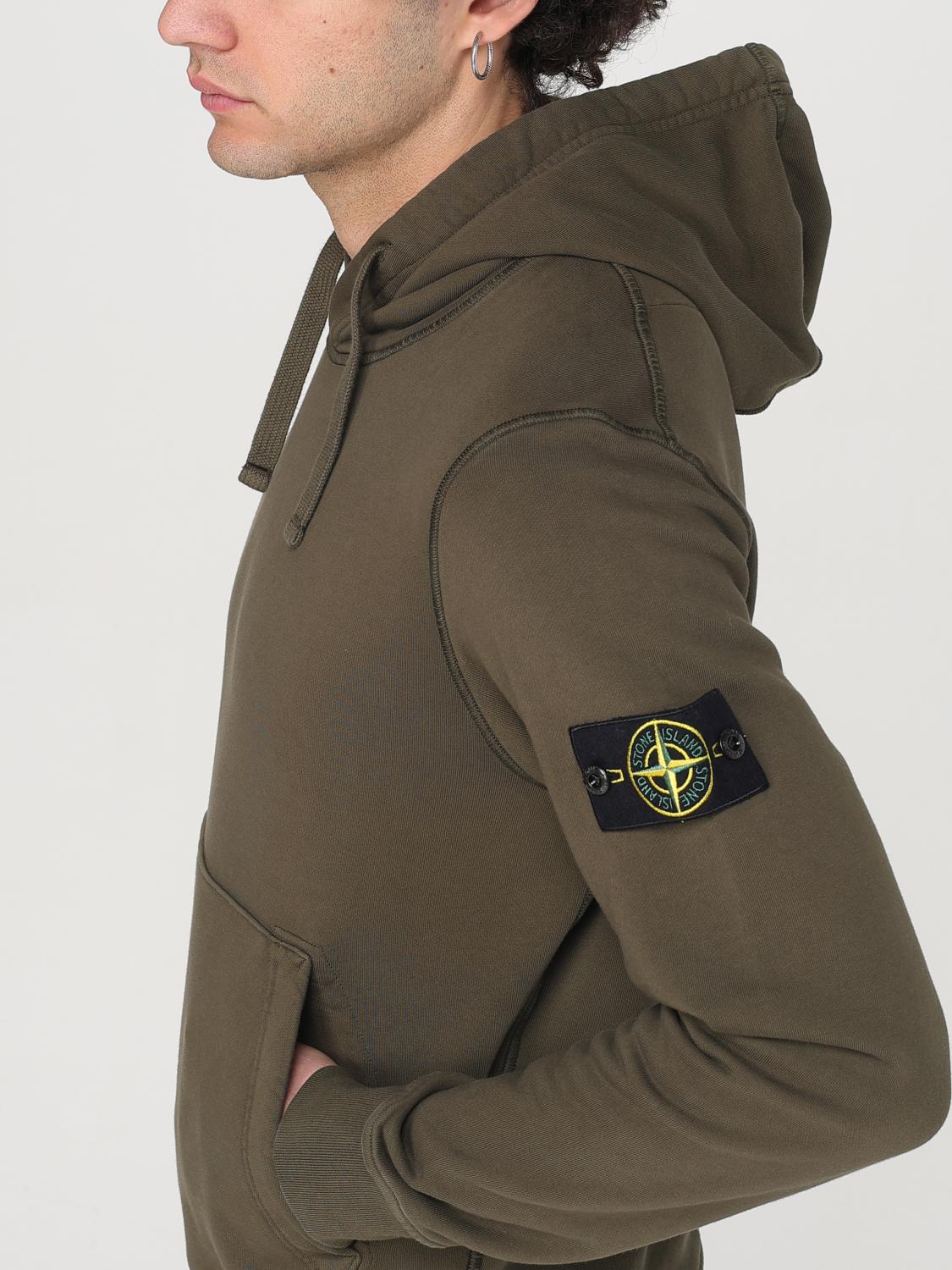 STONE ISLAND SUDADERA: Sudadera hombre Stone Island, Militar - Img 5