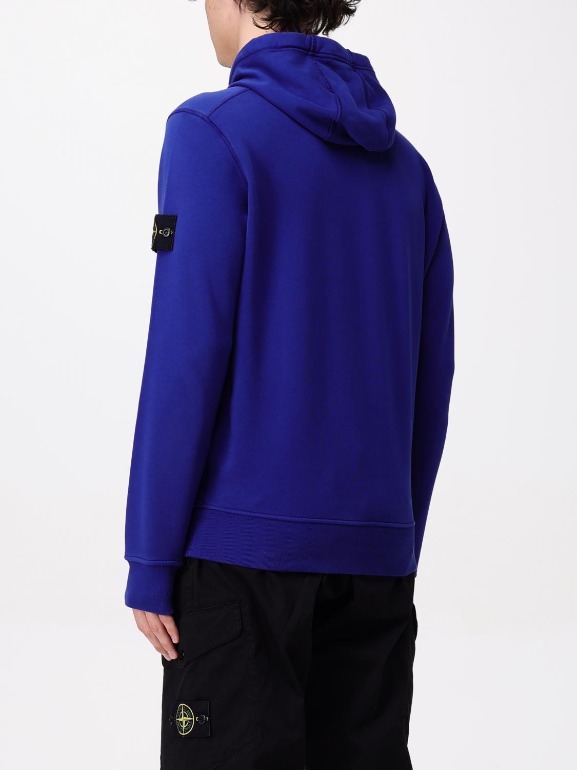 STONE ISLAND SWEATSHIRT: Sweatshirt men Stone Island, Royal Blue - Img 3