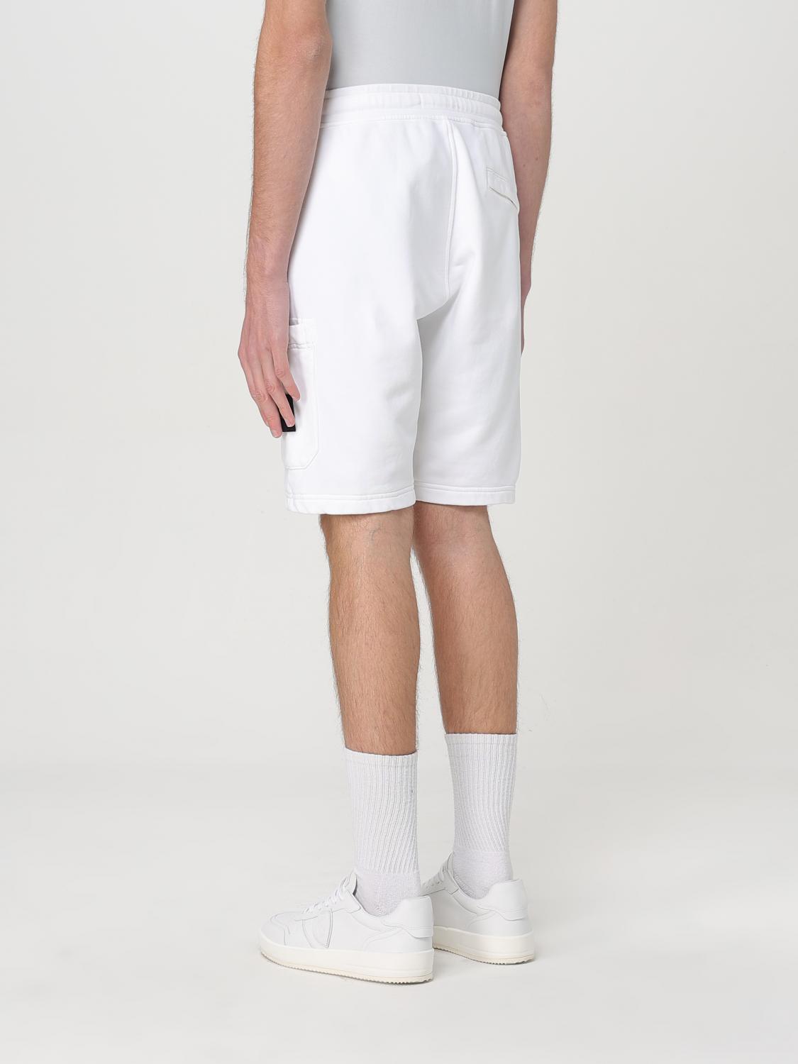 STONE ISLAND PANTALONES CORTOS: Pantalones cortos hombre Stone Island, Blanco - Img 3