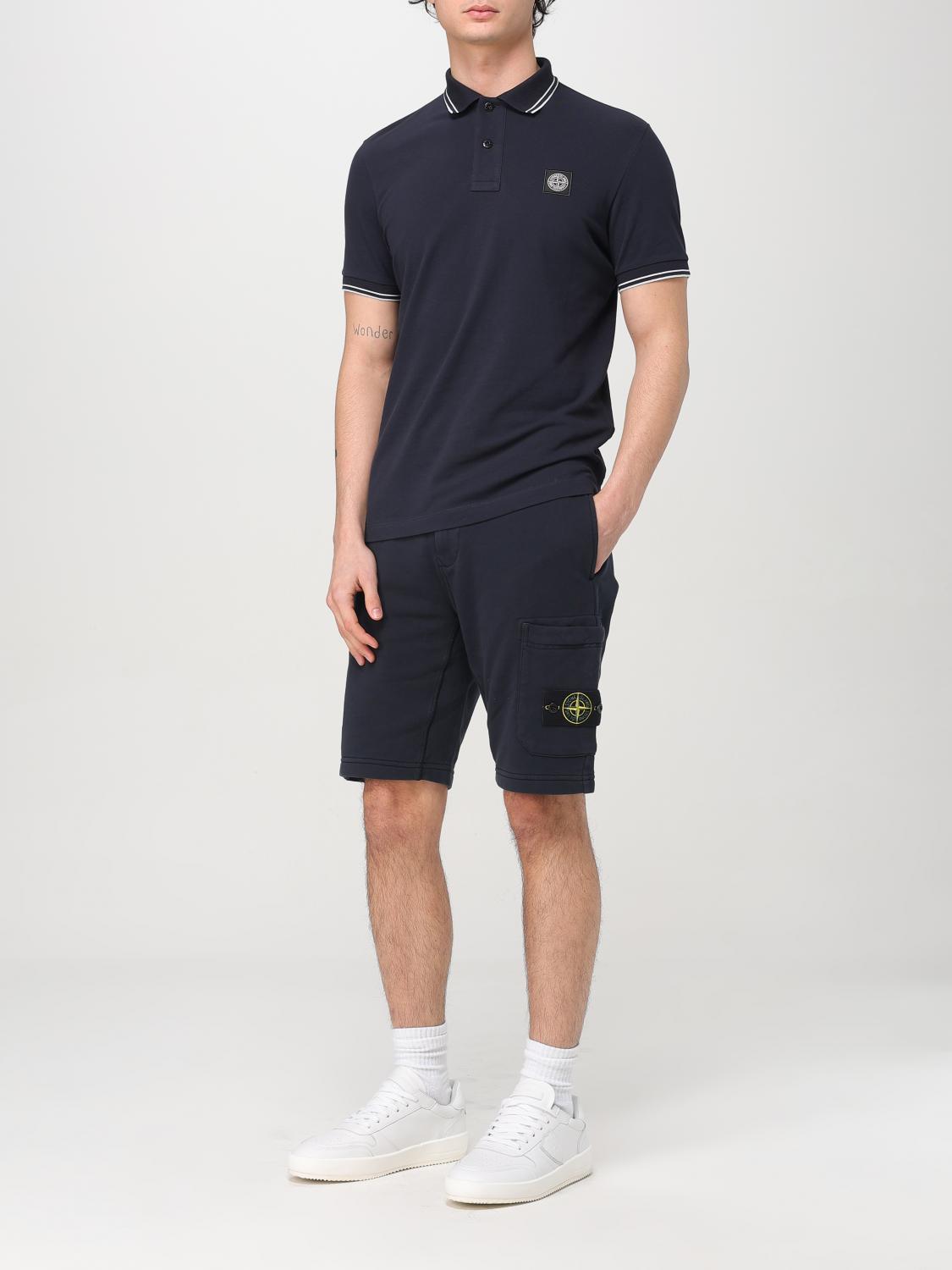 STONE ISLAND SHORT: Short homme Stone Island, Bleu - Img 2