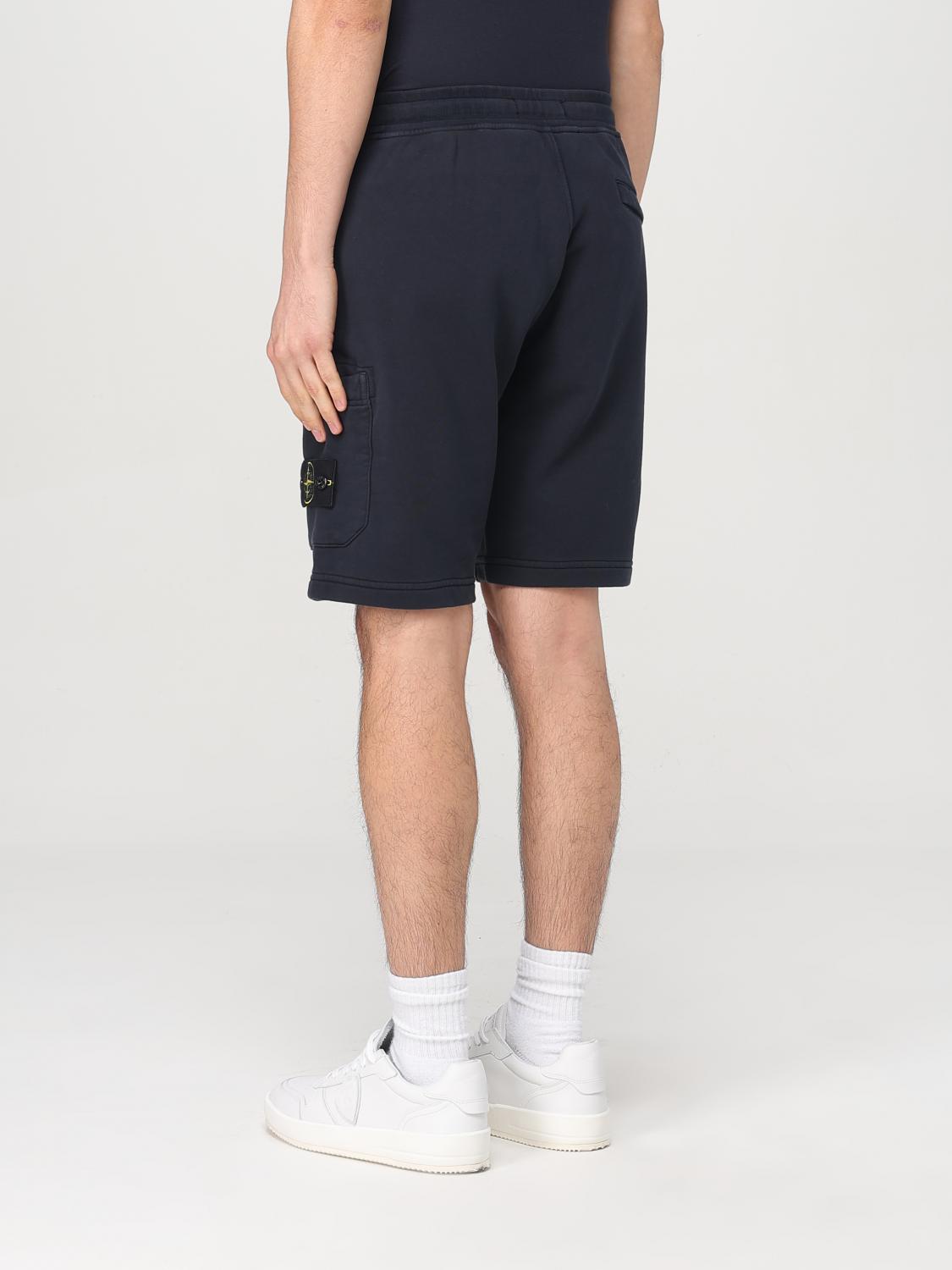 STONE ISLAND SHORT: Short homme Stone Island, Bleu - Img 3