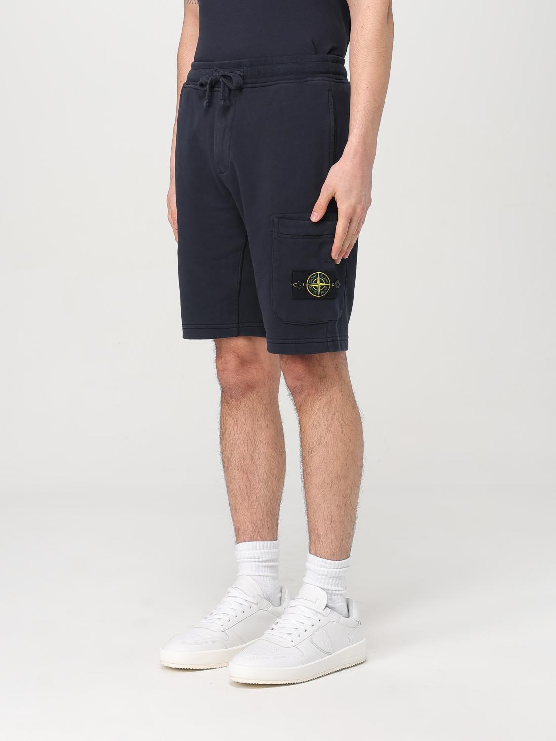 STONE ISLAND SHORT: Short homme Stone Island, Bleu - Img 4