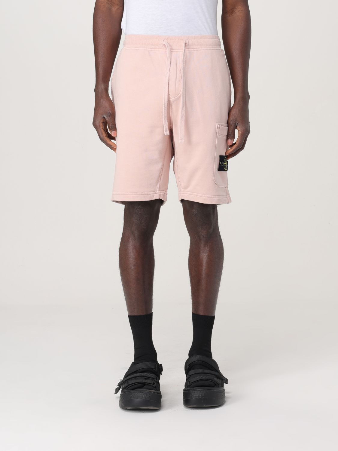 STONE ISLAND SHORT: Short men Stone Island, Pink - Img 1