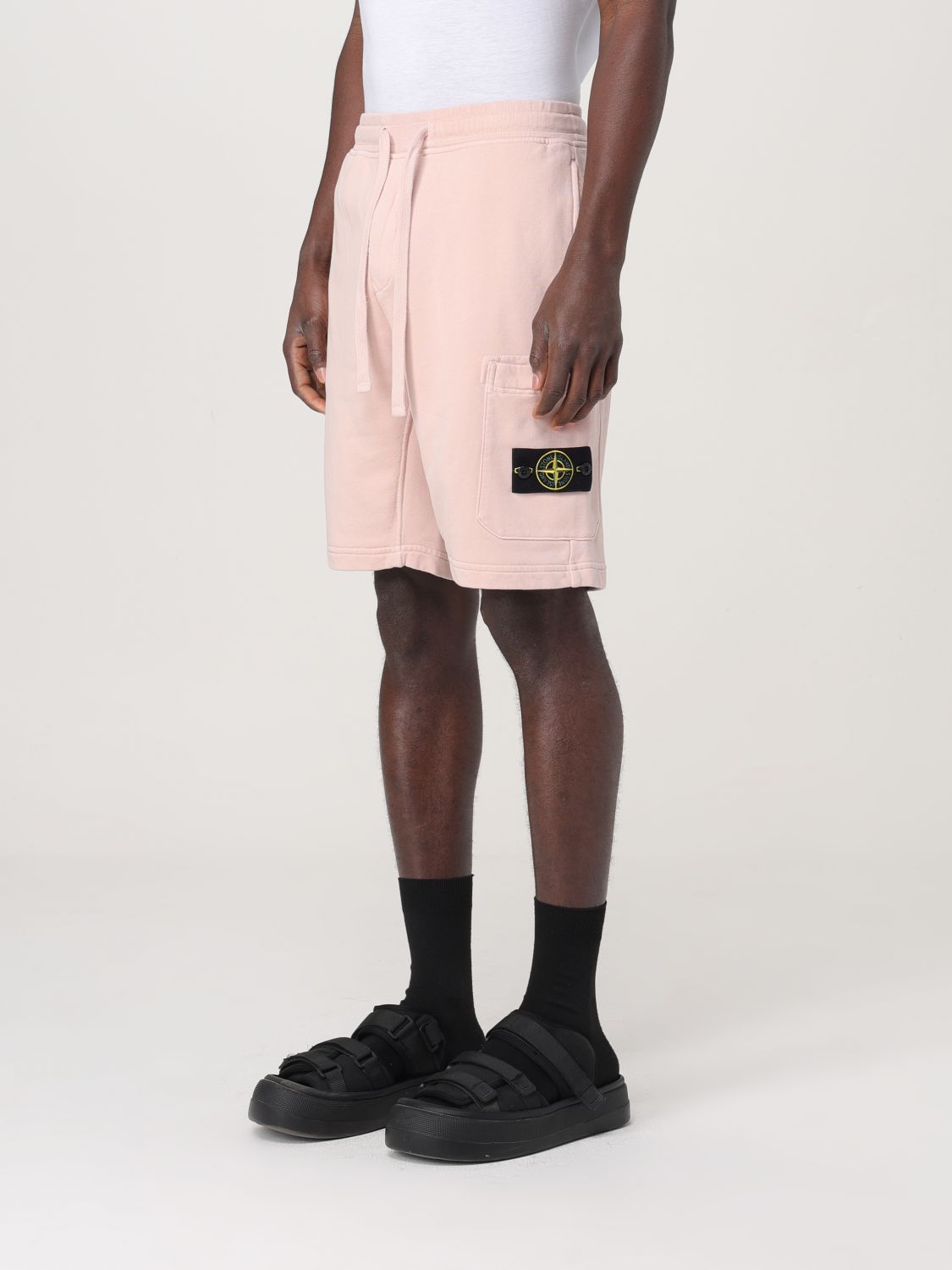 STONE ISLAND SHORT: Short men Stone Island, Pink - Img 3