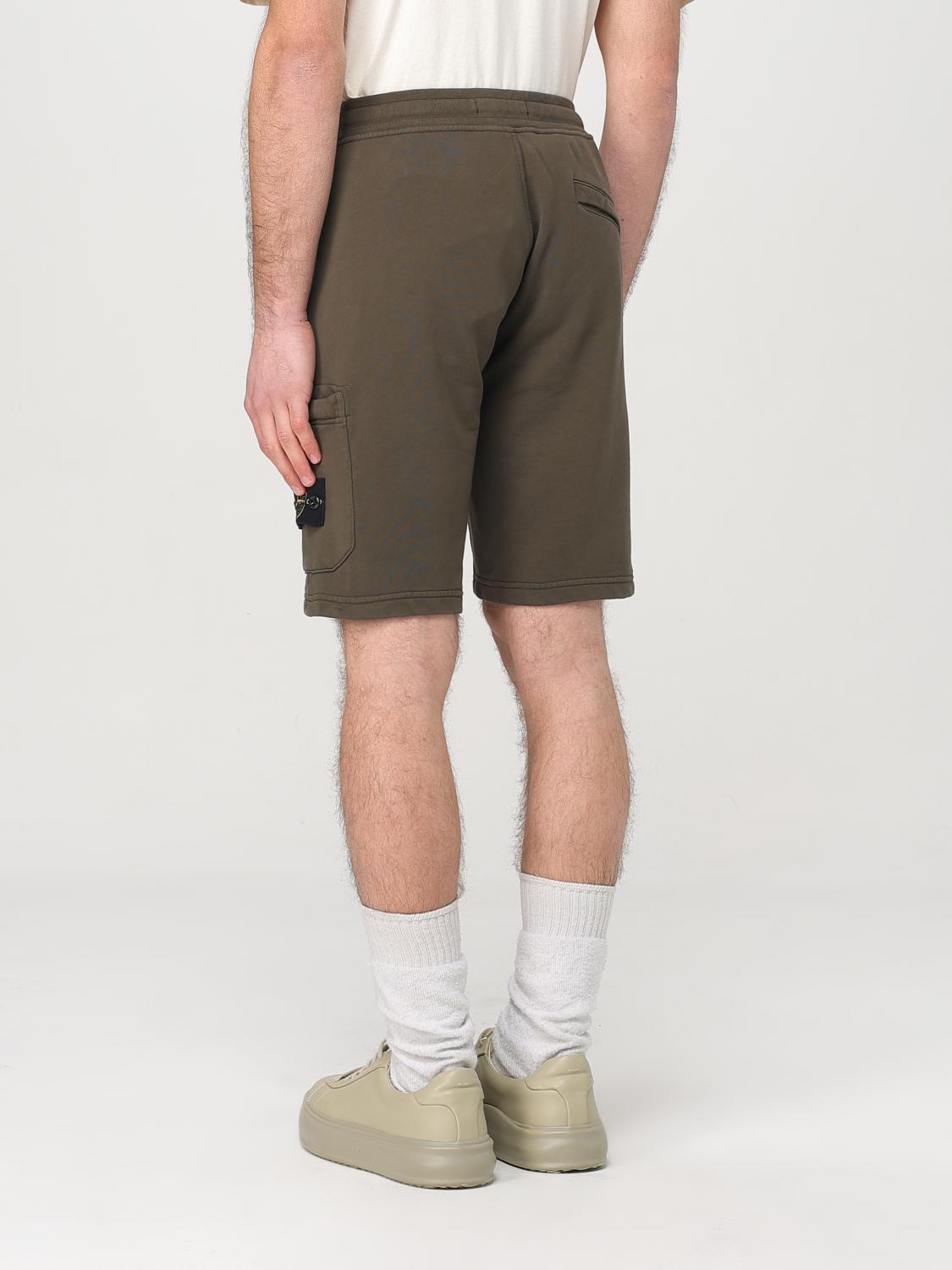 STONE ISLAND SHORT: Short homme Stone Island, Vert - Img 2