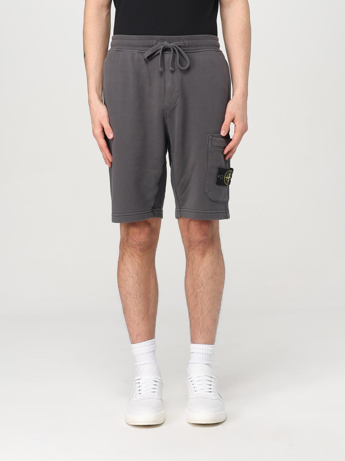 STONE ISLAND SHORT: Short homme Stone Island, Anthracite - Img 1