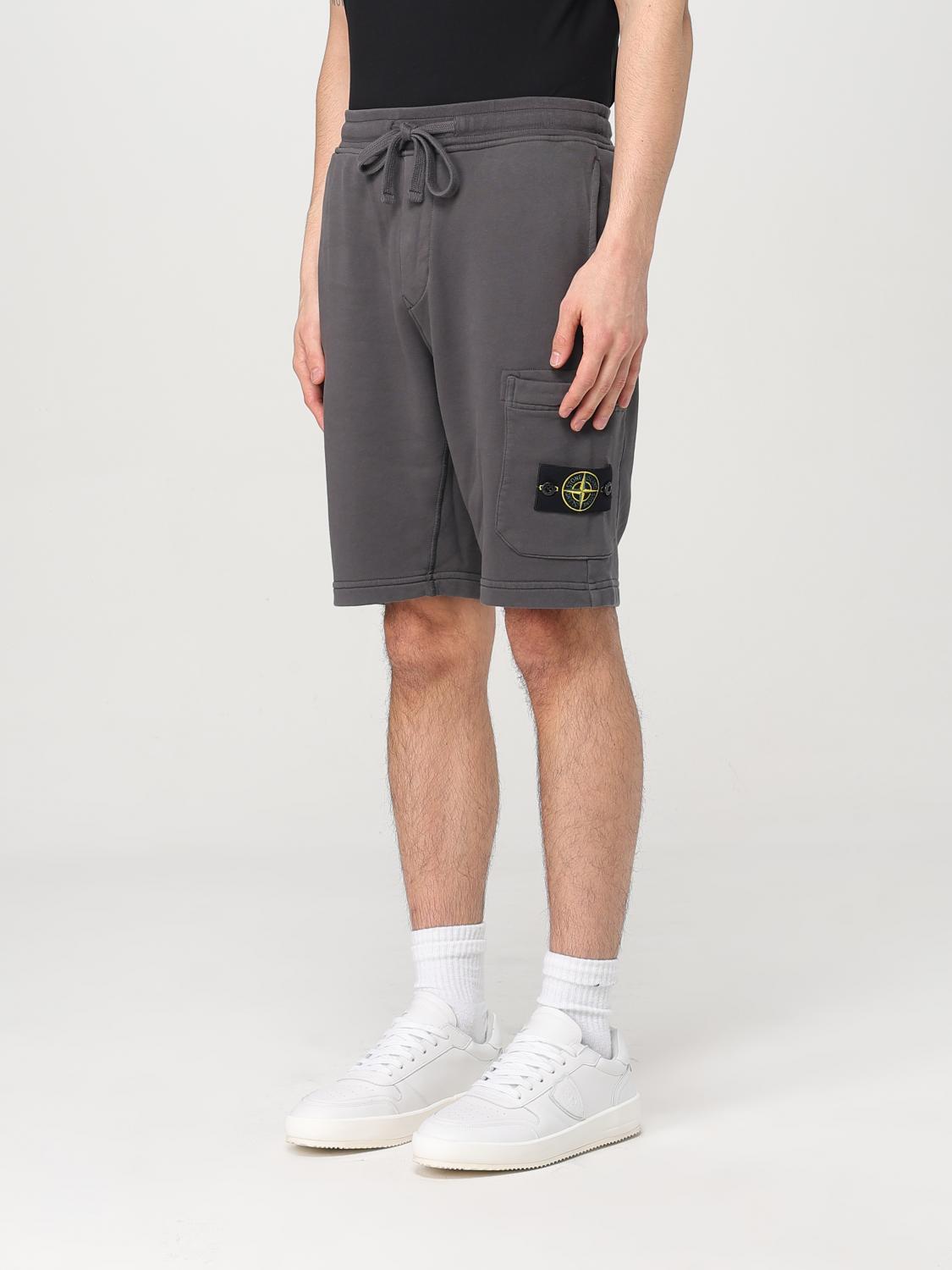 STONE ISLAND SHORT: Short men Stone Island, Charcoal - Img 3