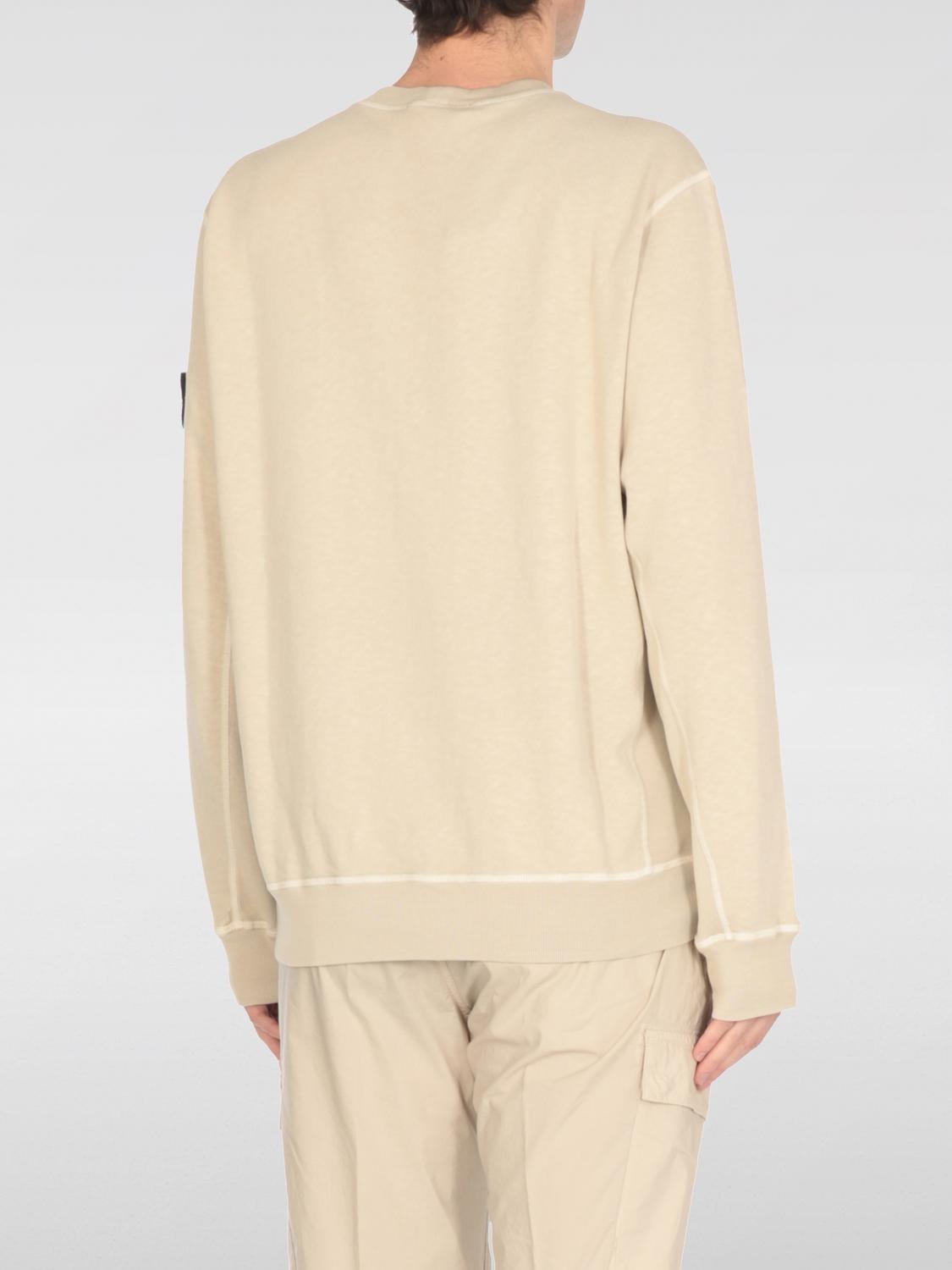 STONE ISLAND SUDADERA: Sudadera hombre Stone Island, Beige - Img 3