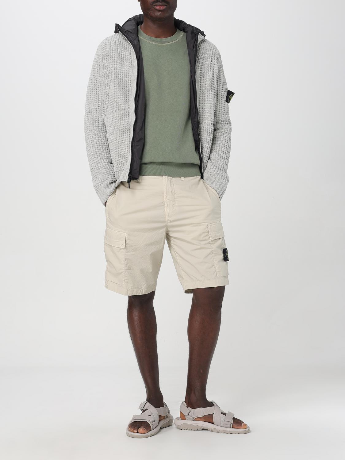 STONE ISLAND SUDADERA: Sudadera hombre Stone Island, Gris 1 - Img 2