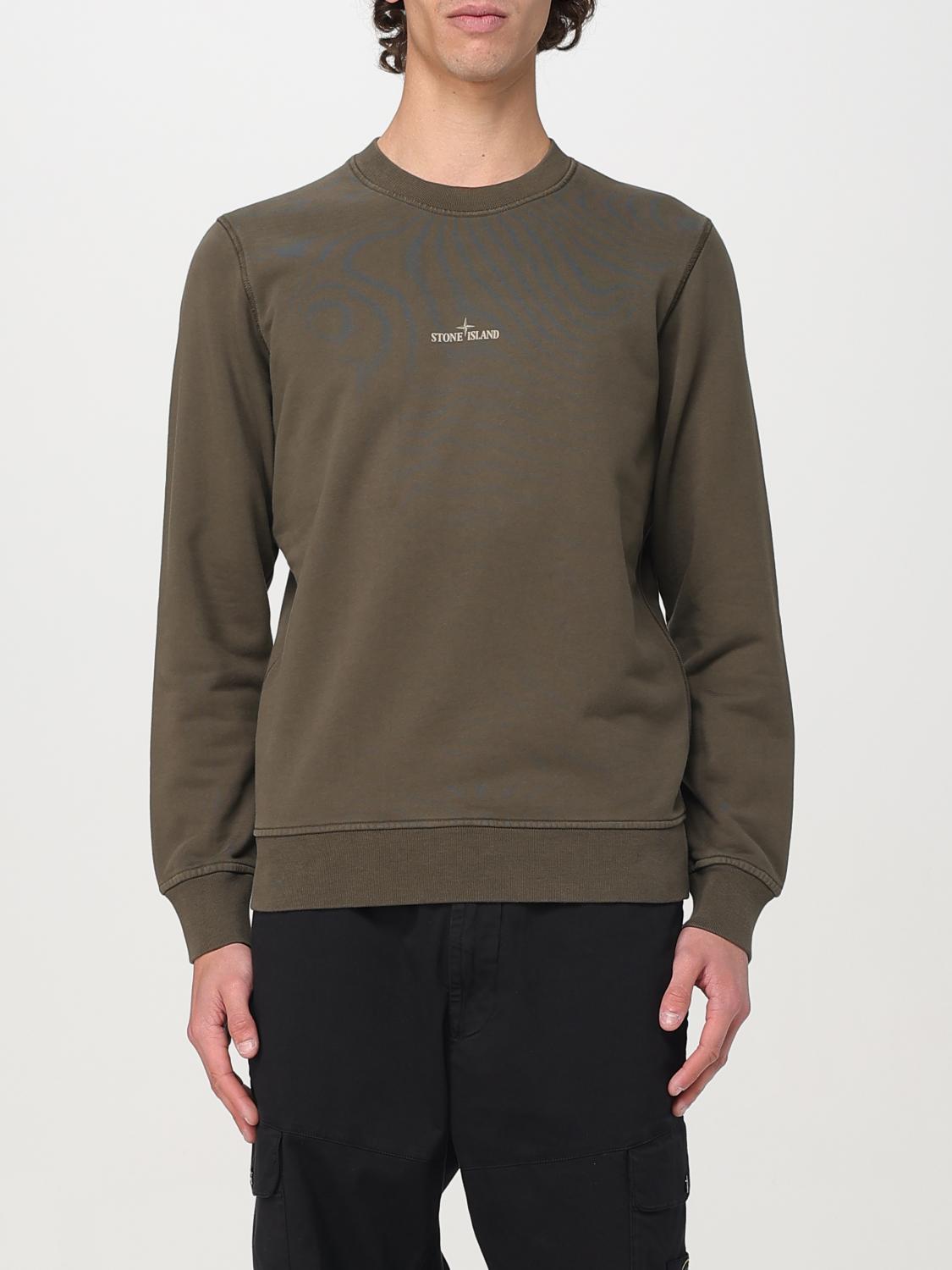 STONE ISLAND SUDADERA: Sudadera hombre Stone Island, Militar - Img 1