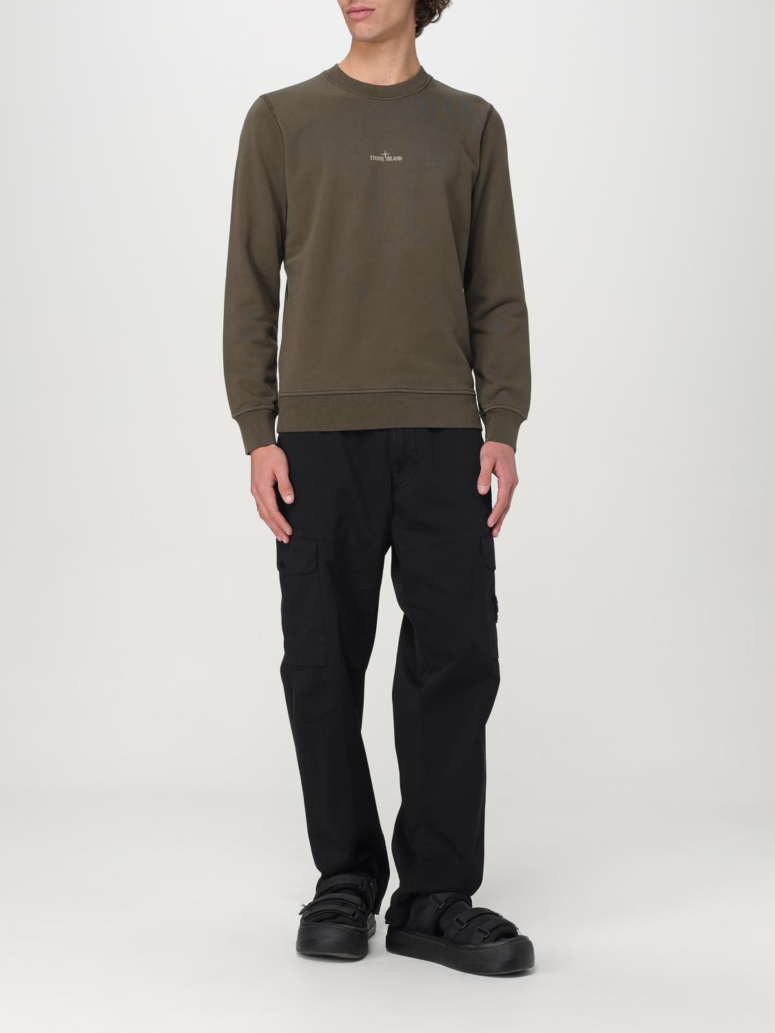 STONE ISLAND SUDADERA: Sudadera hombre Stone Island, Militar - Img 2