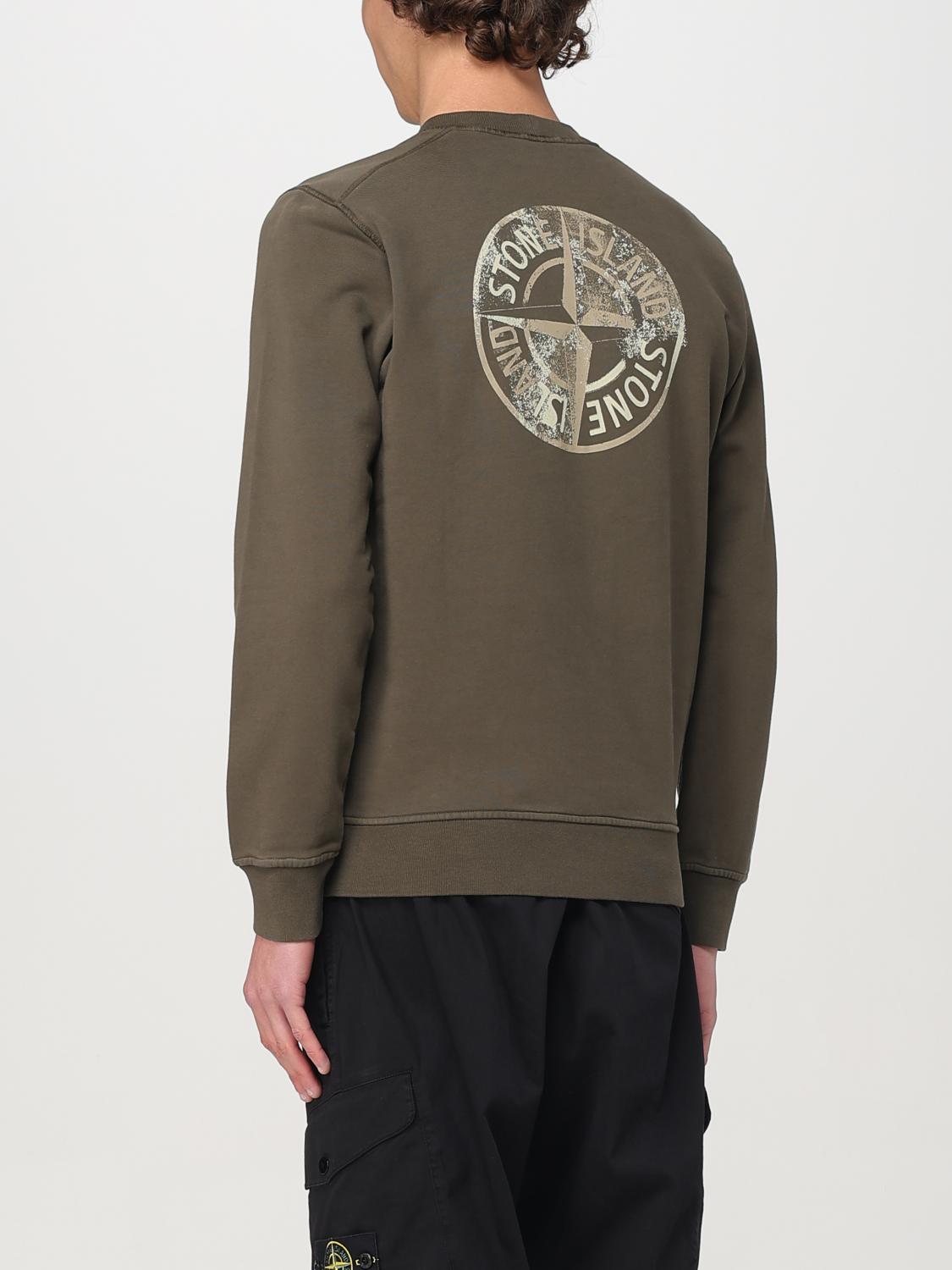 STONE ISLAND SUDADERA: Sudadera hombre Stone Island, Militar - Img 3
